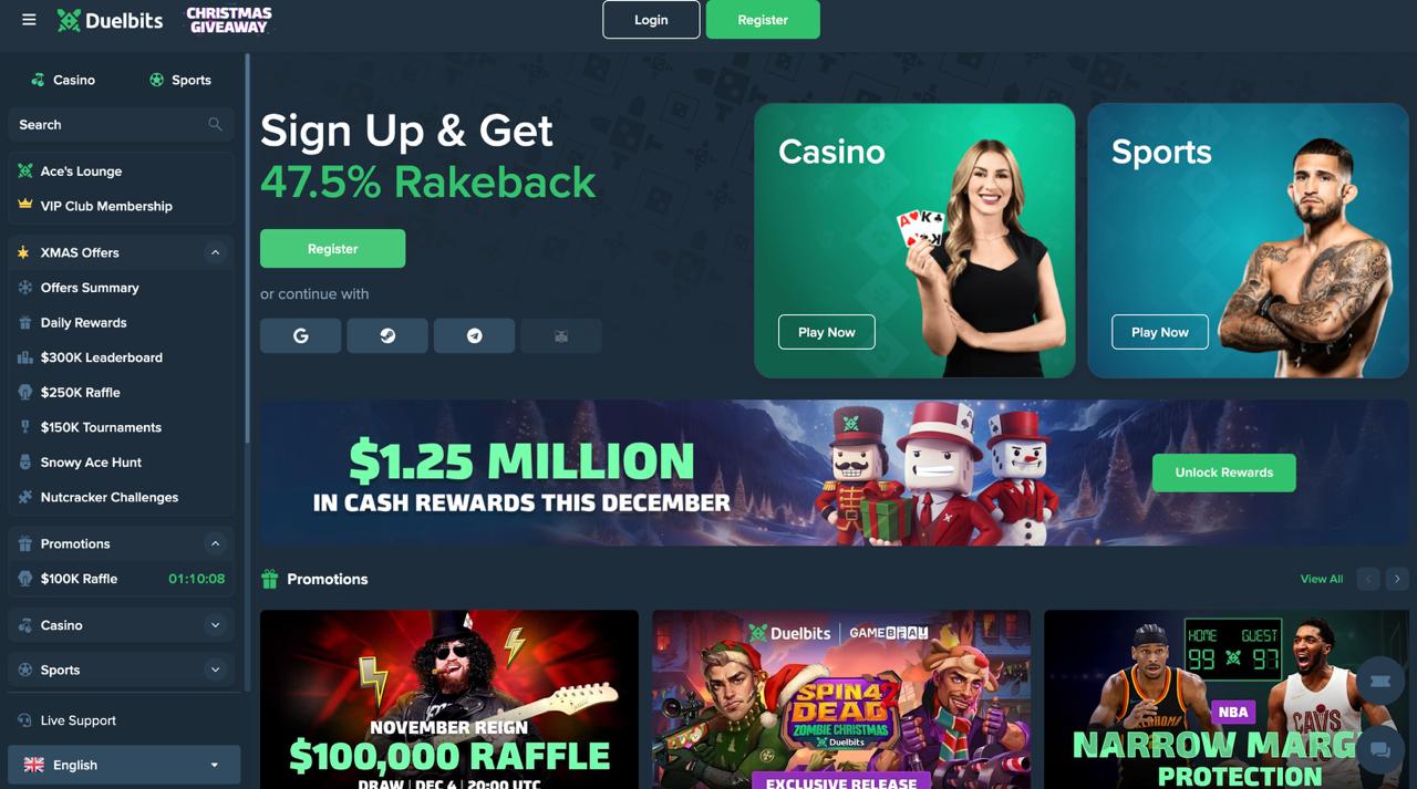 Duelbits screenshot 1