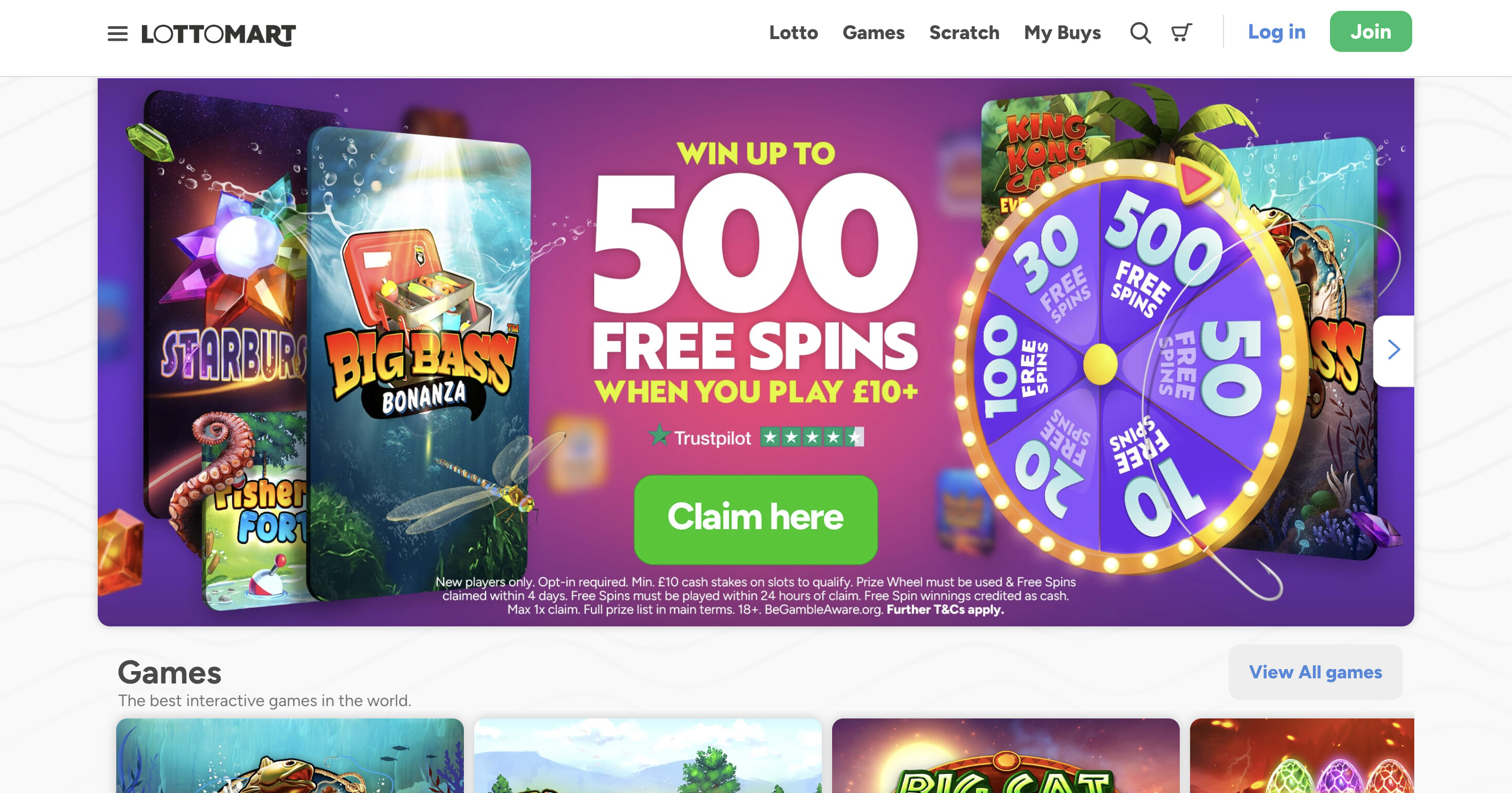 Lottomart screenshot 1