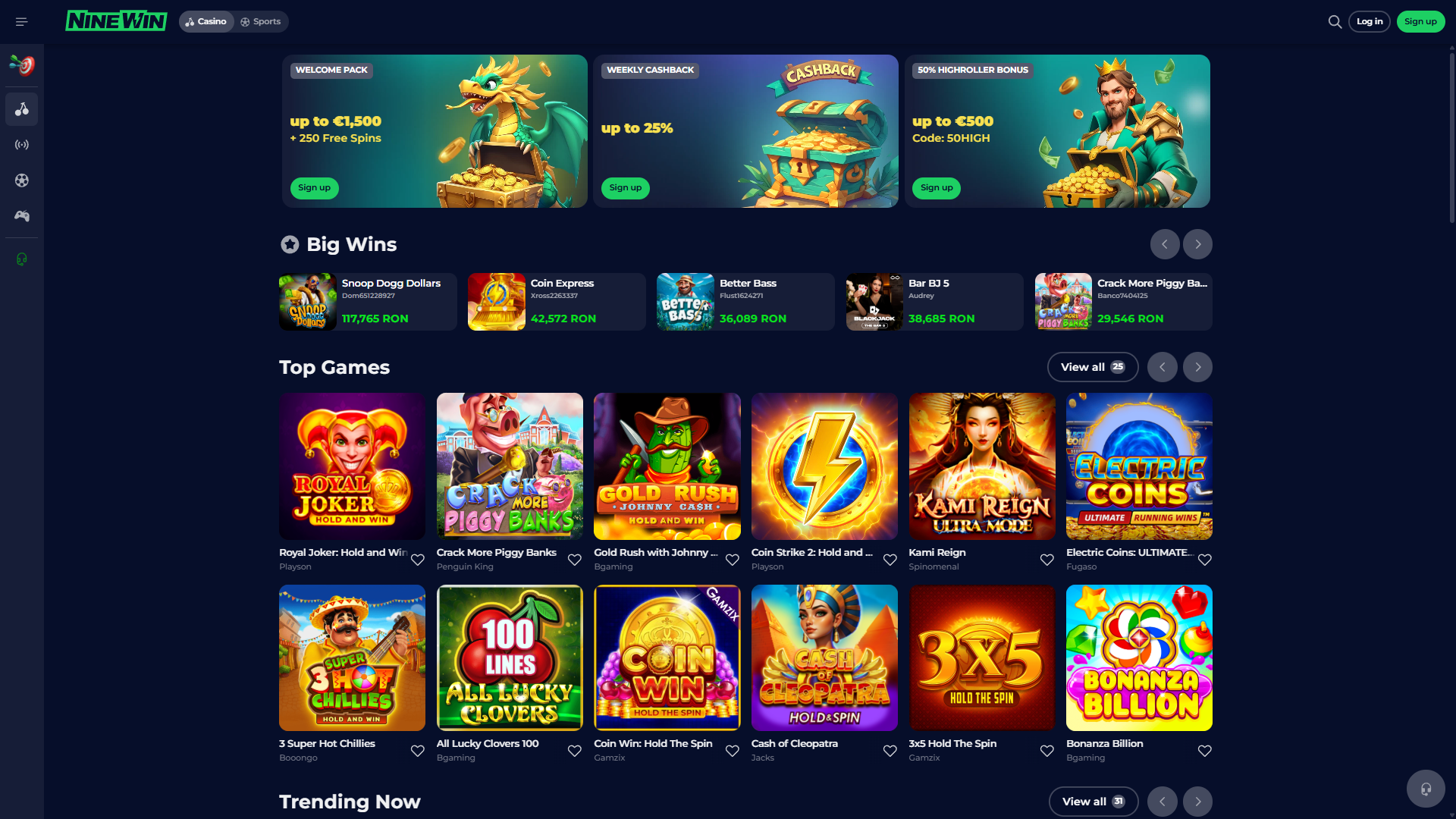 NineWin screenshot 1