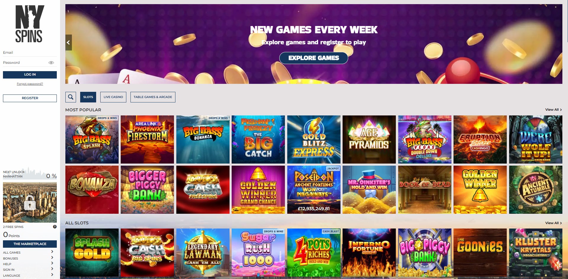 NYSpins screenshot 1