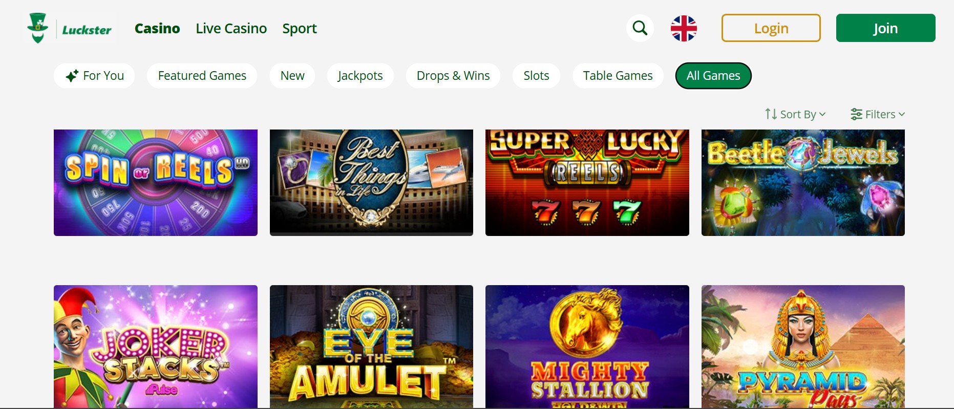 Luckster screenshot 1