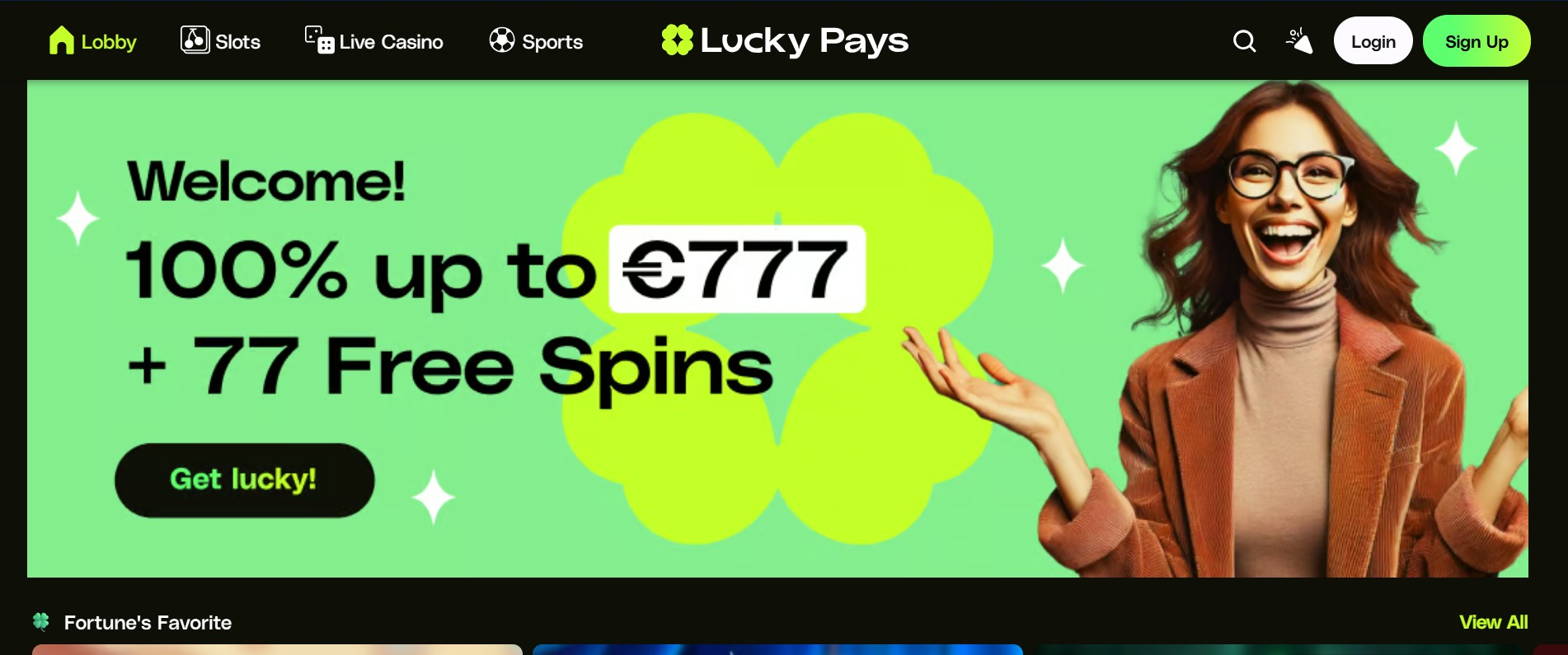 Lucky Pays screenshot 1