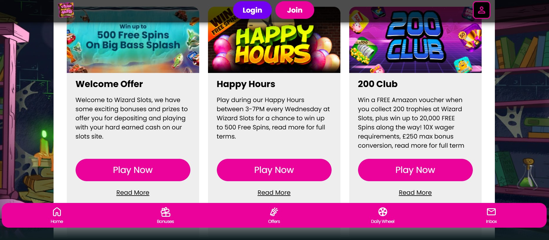 Wizard Slots screenshot 1