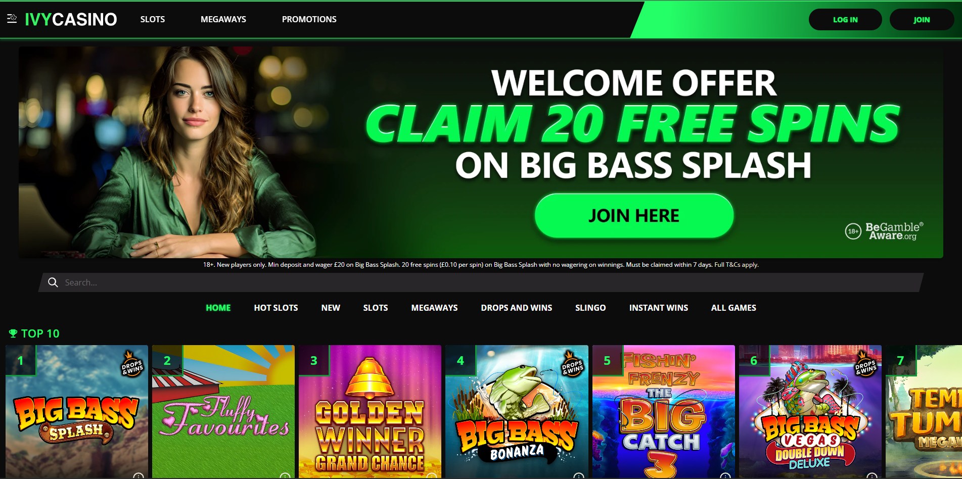 Ivy Casino screenshot 1