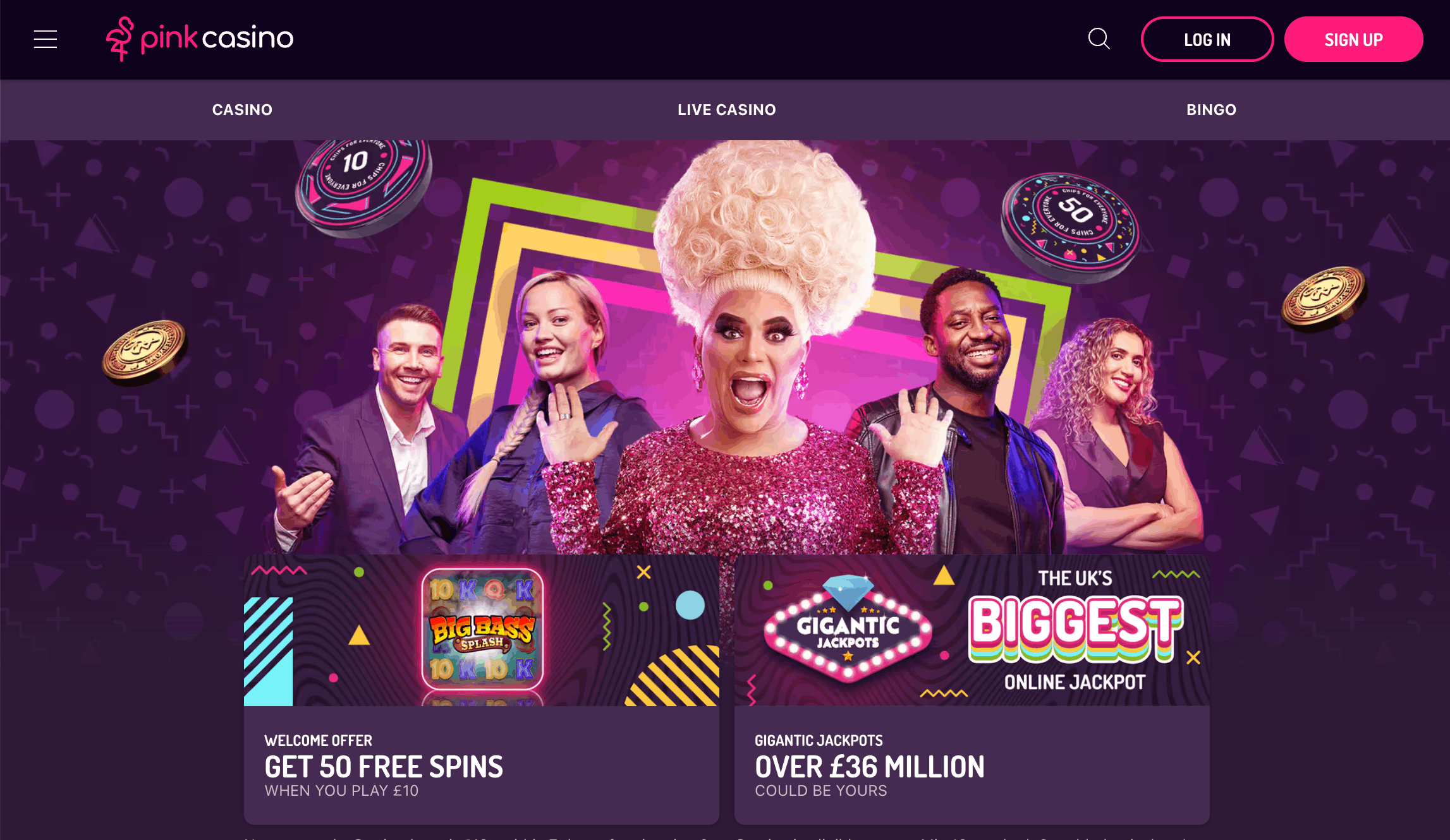 Pink Casino screenshot 1