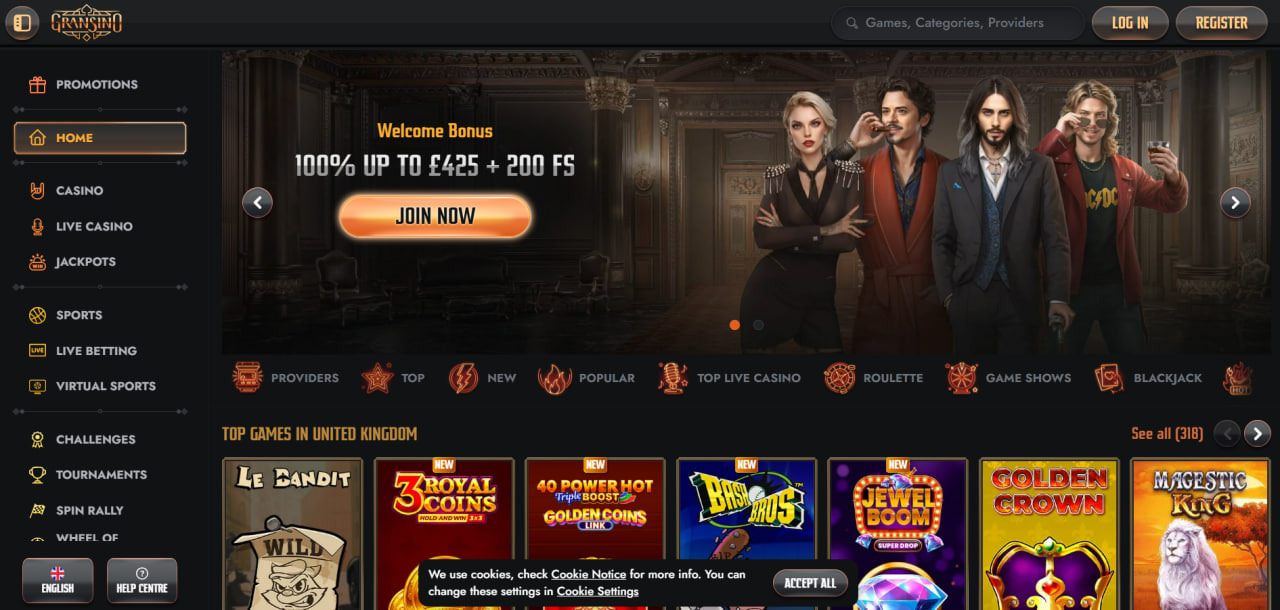 Gransino screenshot 1