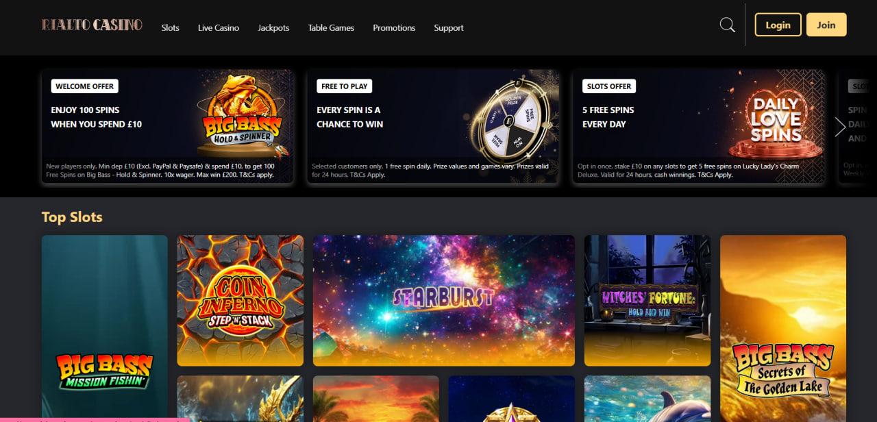 Rialto Casino screenshot 1