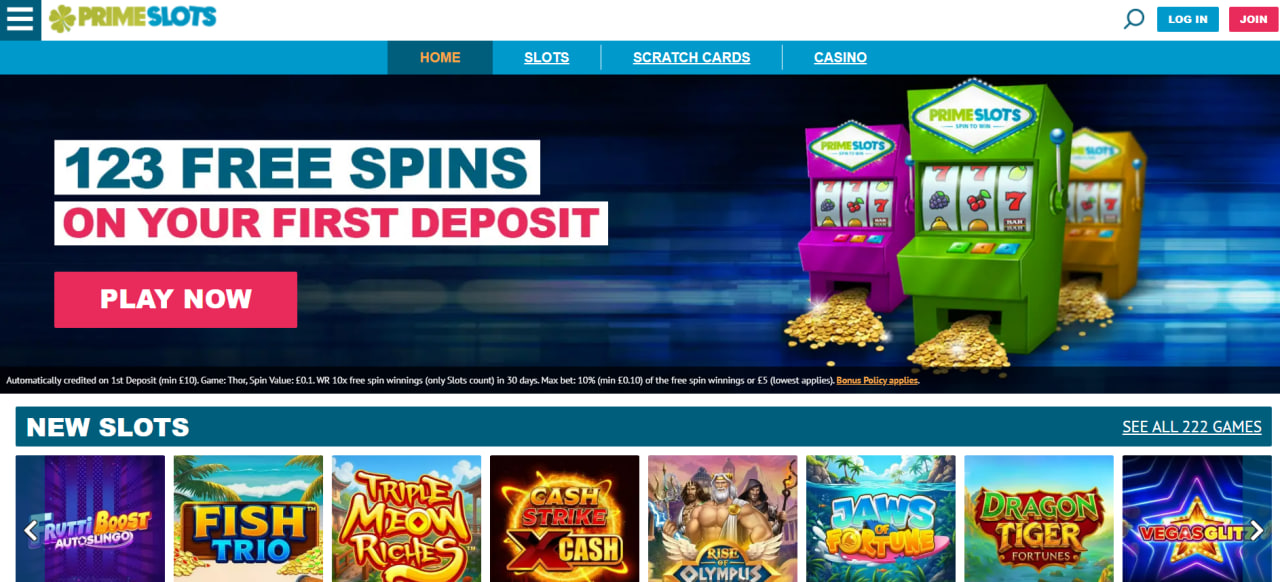 Prime Slots screenshot 1