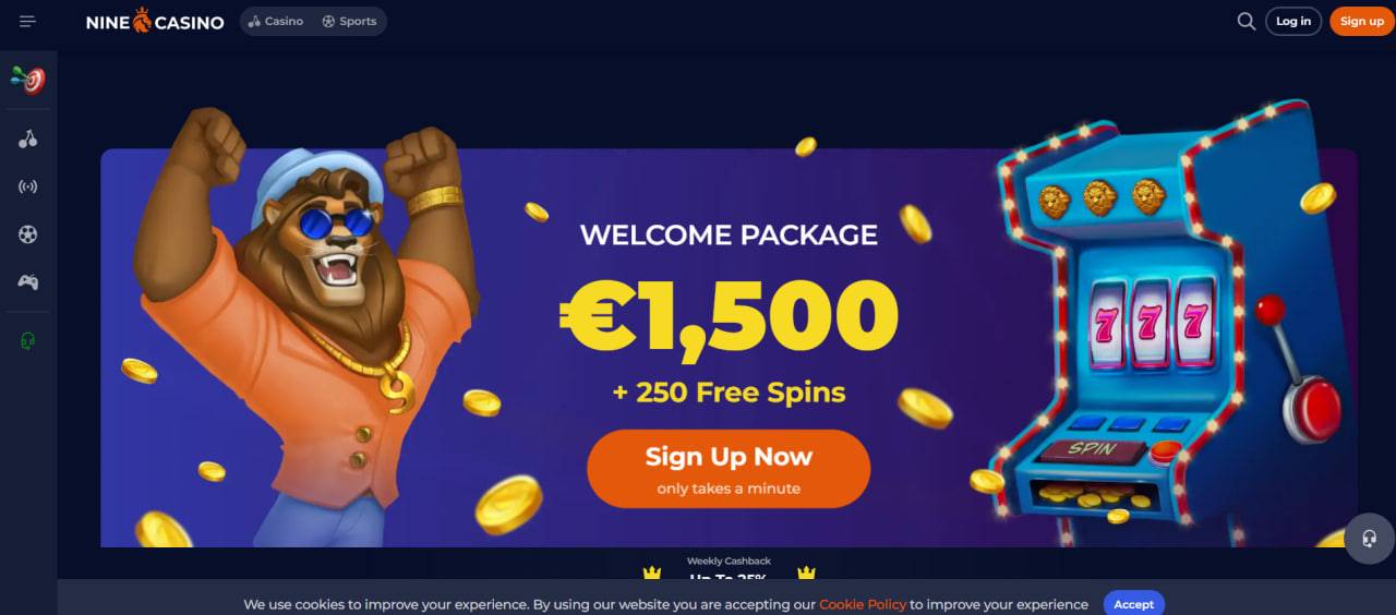 Nine Casino screenshot 1