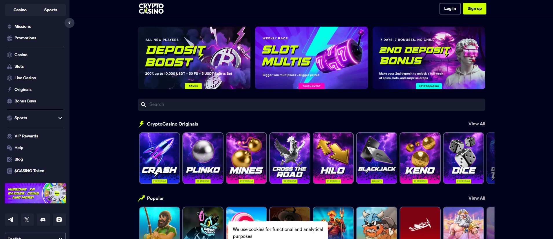 Crypto Casino screenshot 1