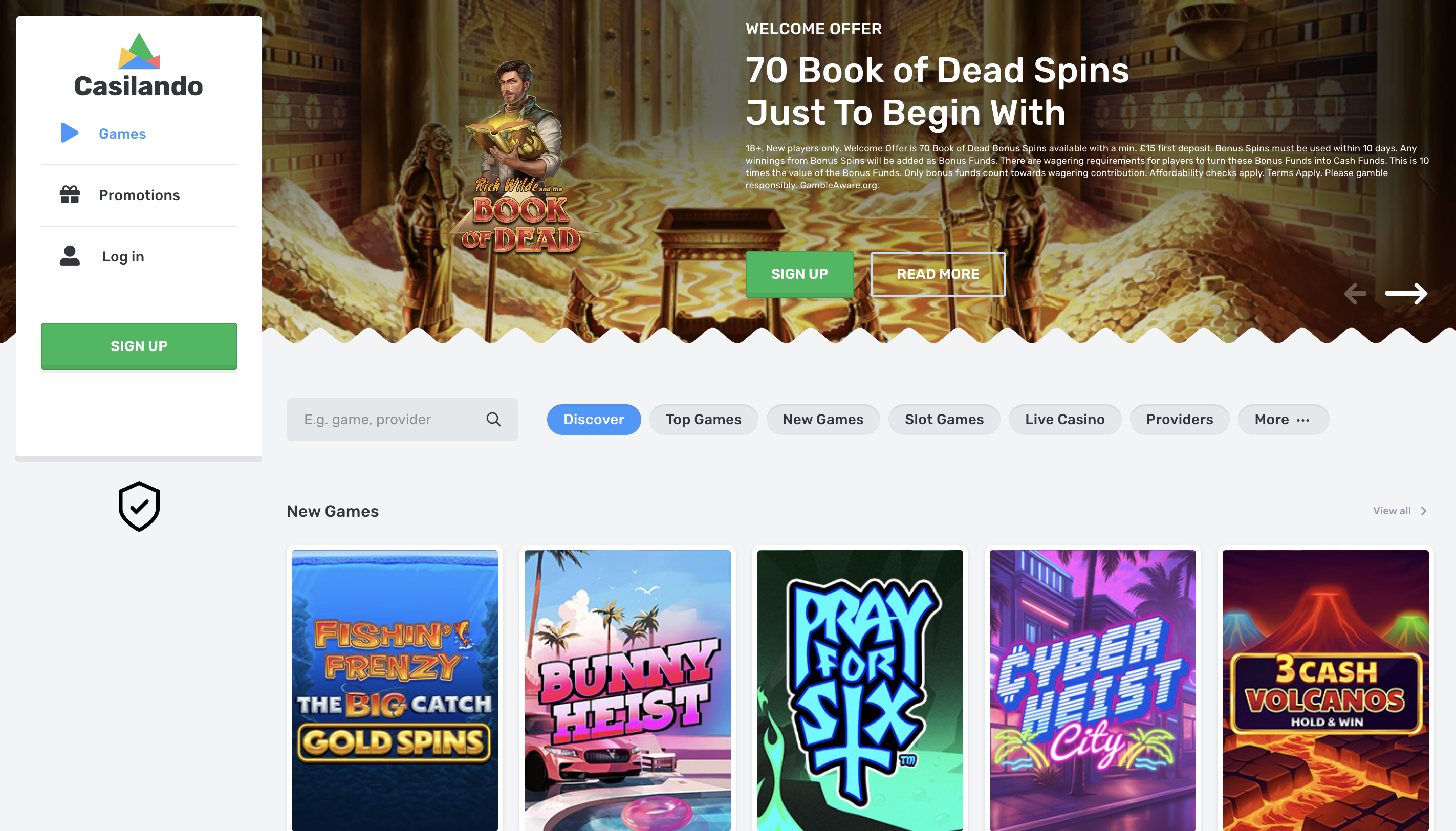 Casilando screenshot 1