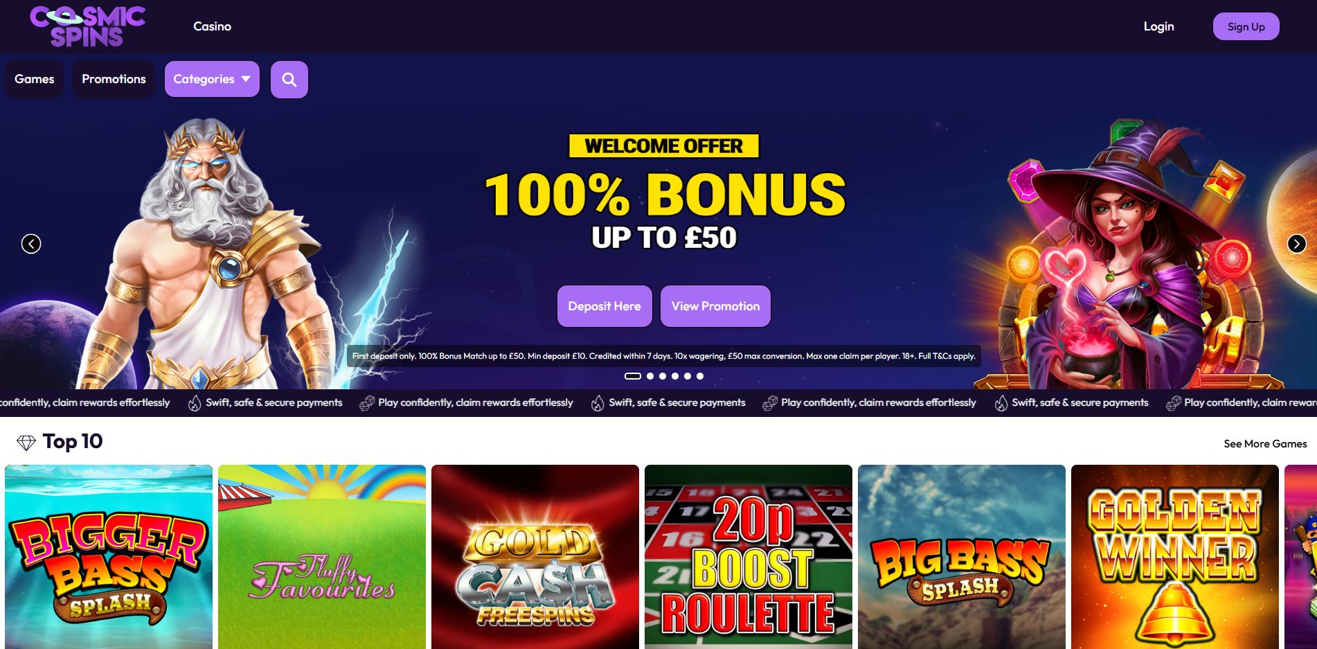 Cosmic Spins screenshot 1