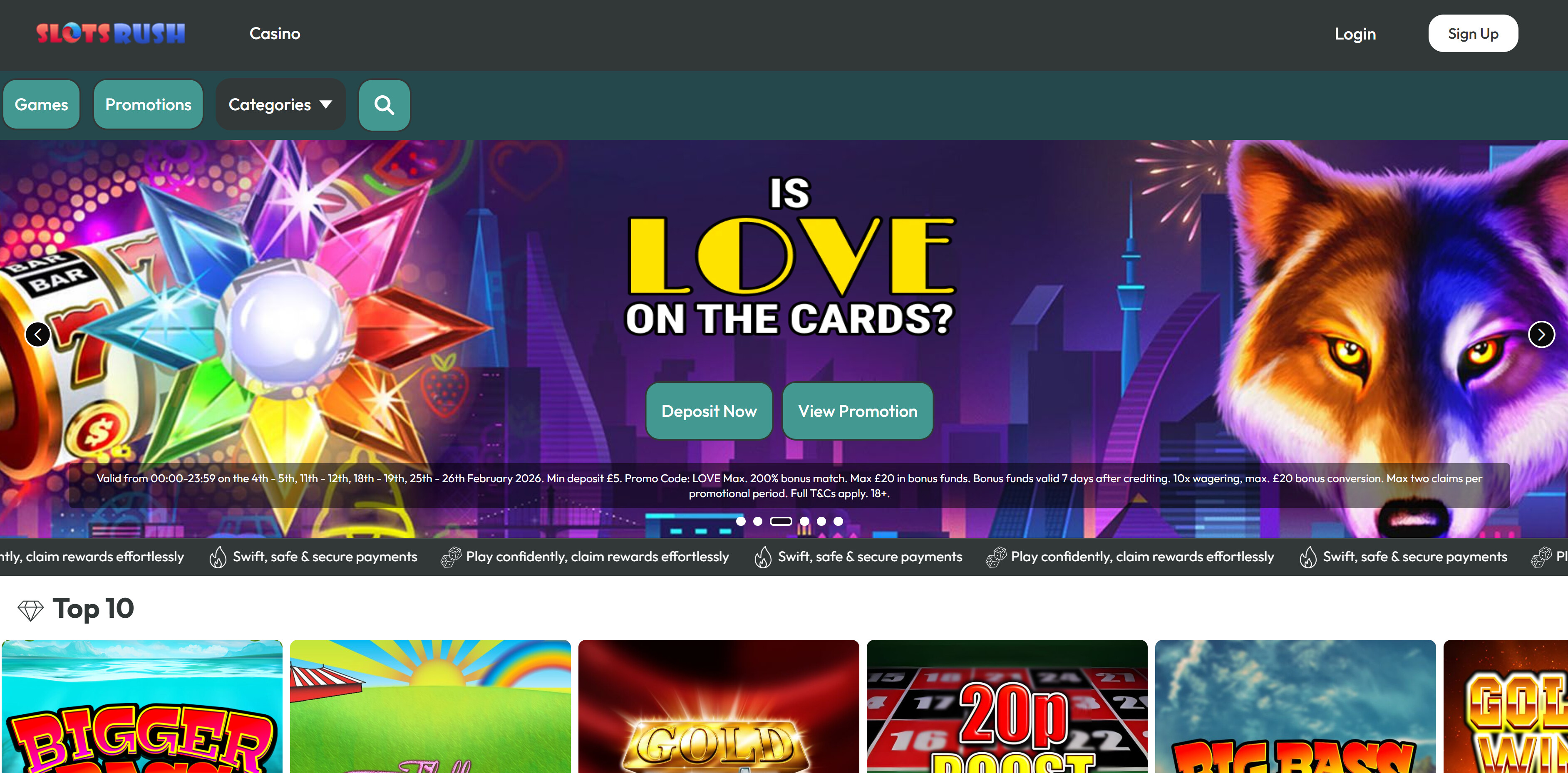 Slots Rush screenshot 1