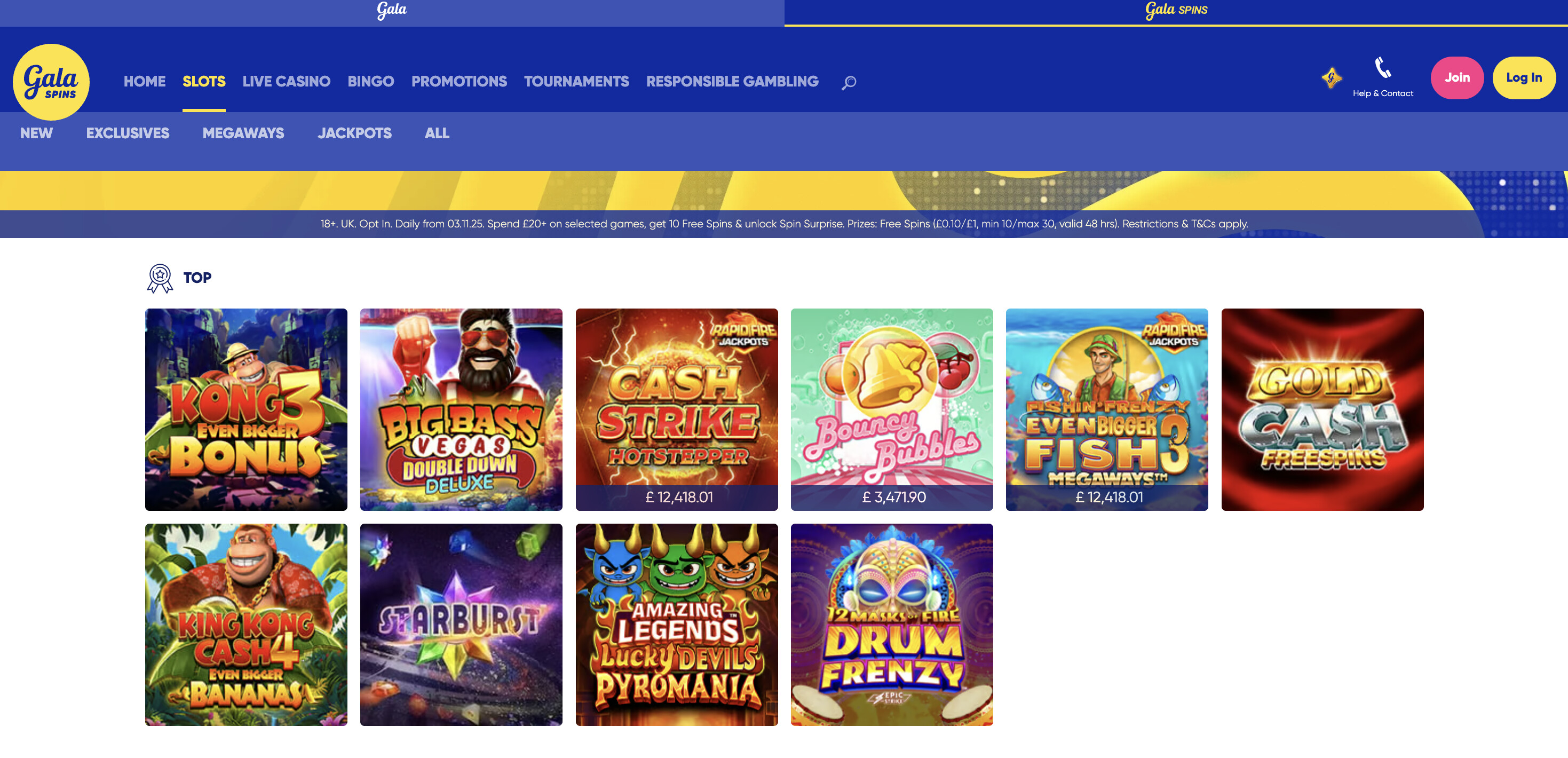 Gala Bingo screenshot 2