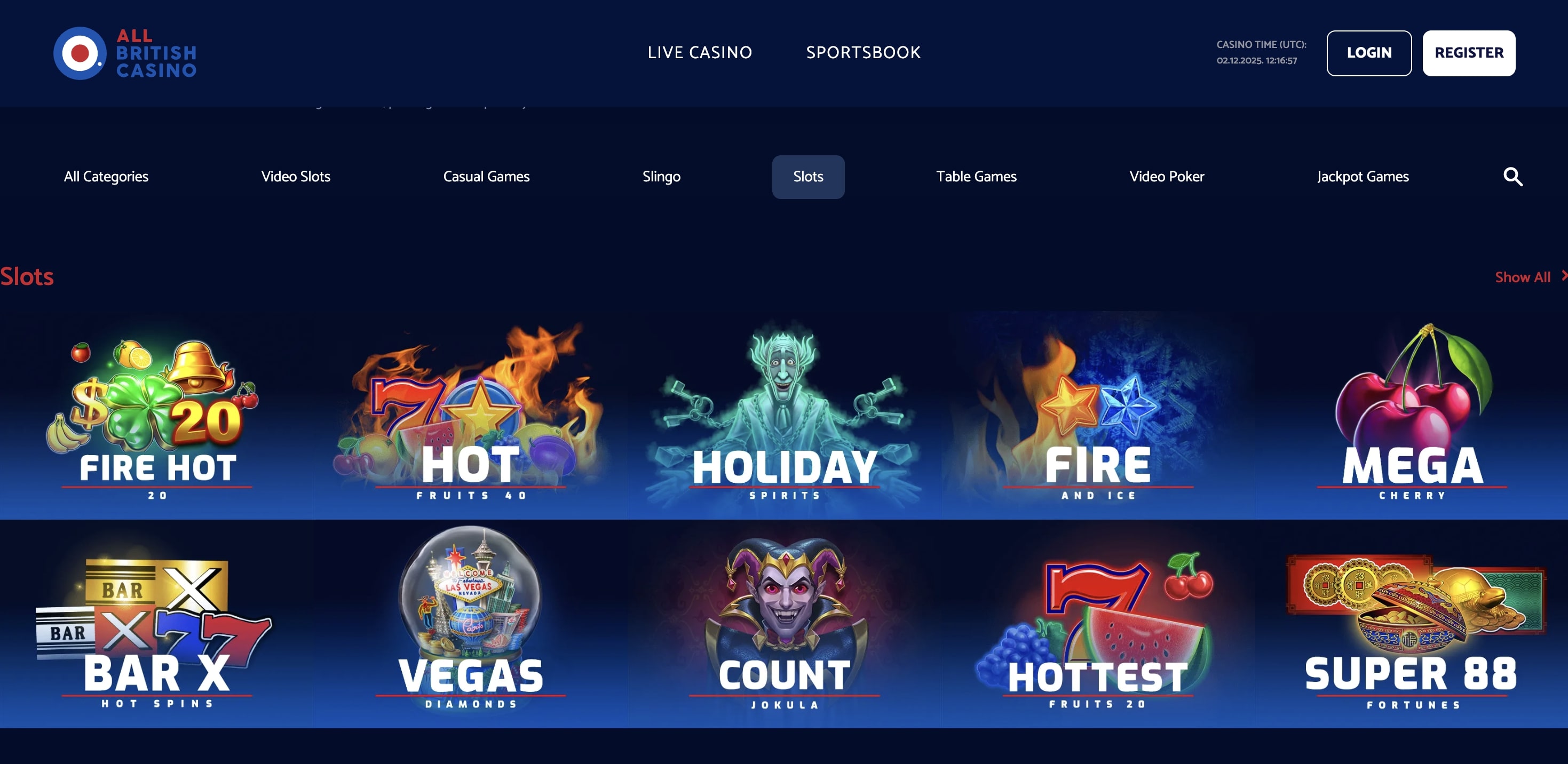 All British Casino screenshot 2