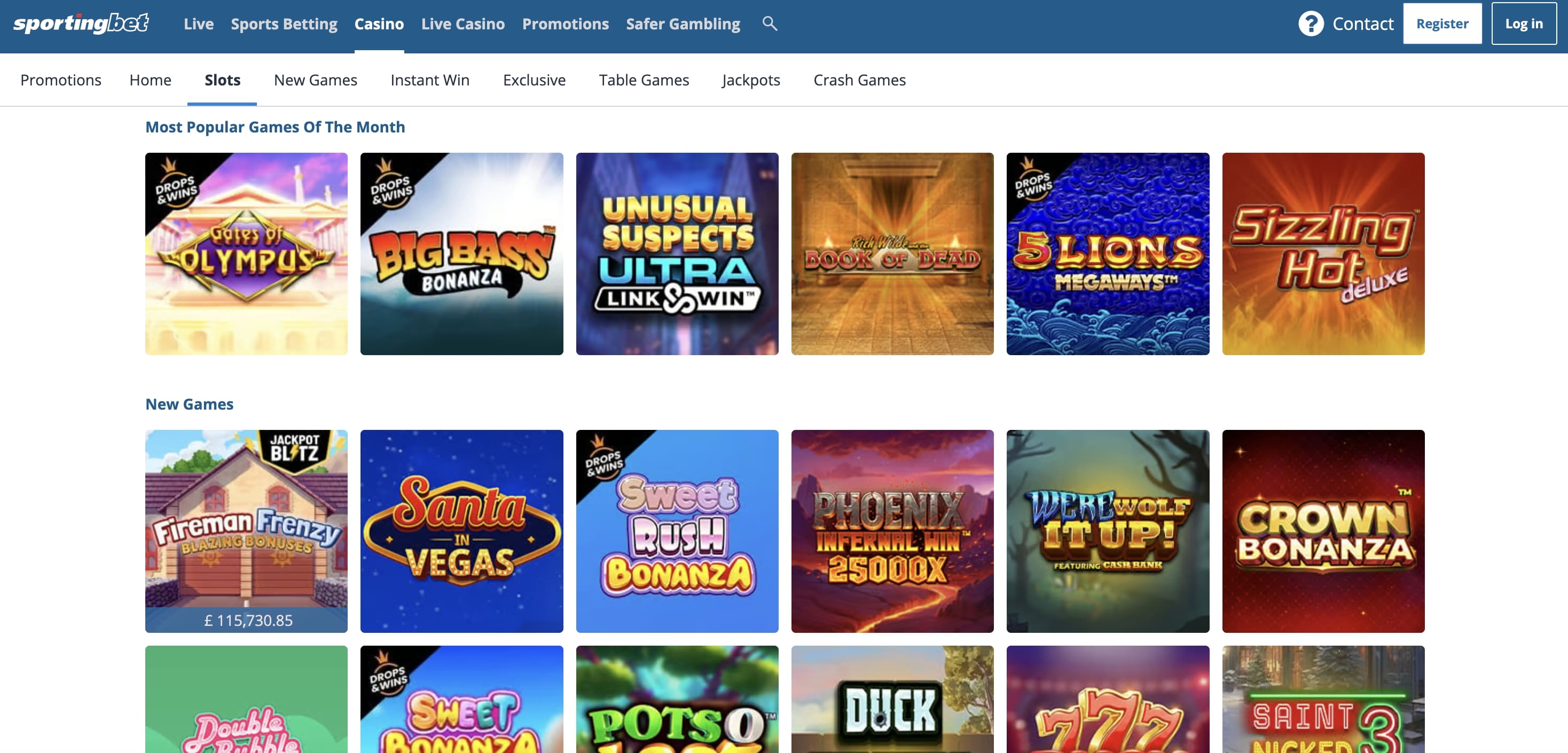 Sportingbet screenshot 2