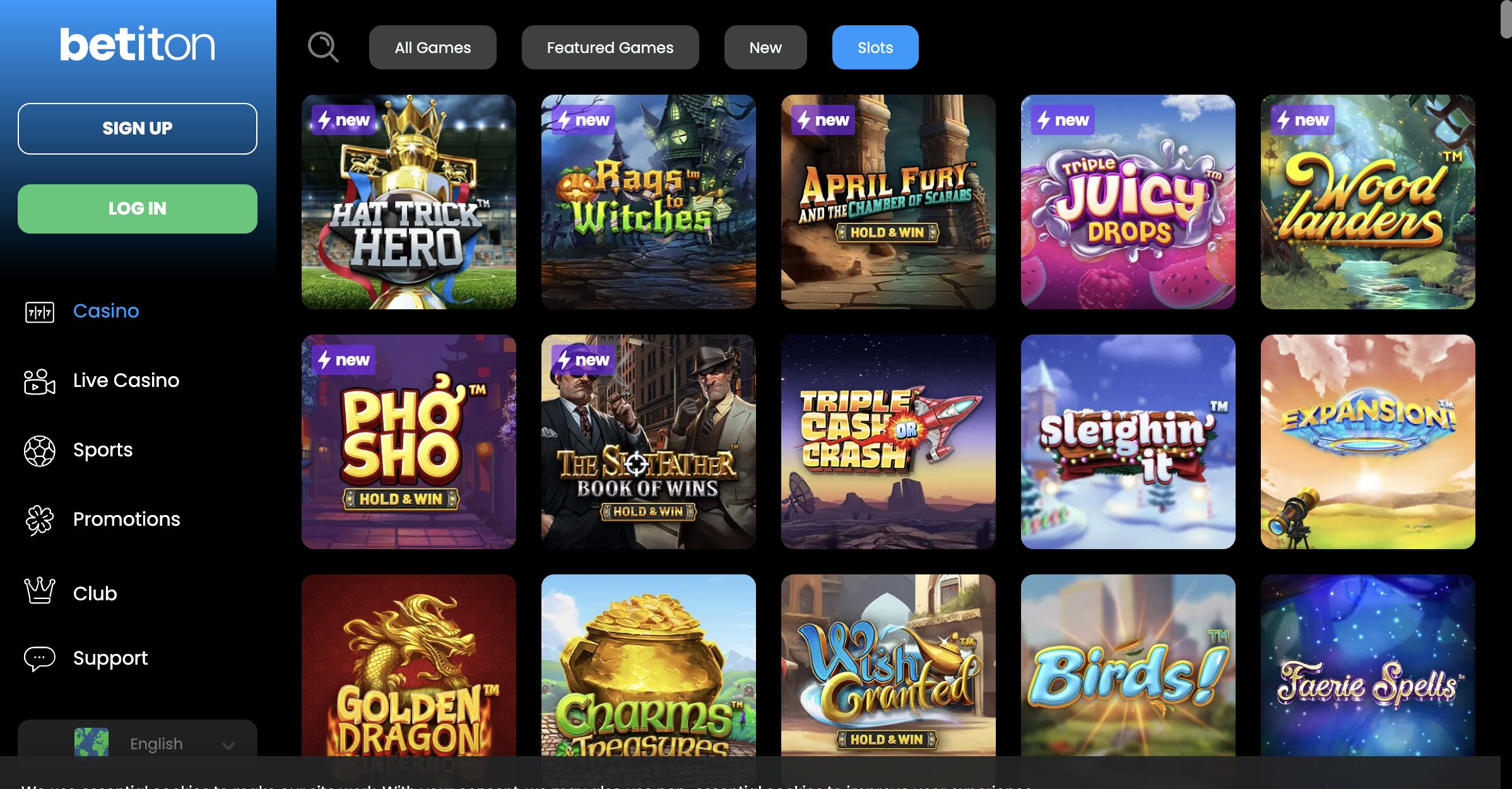 Betiton screenshot 2