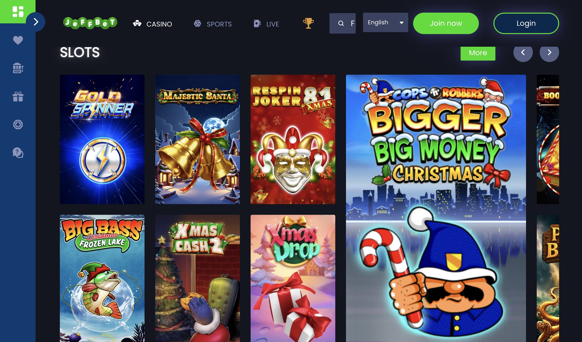 Jeffbet screenshot 2