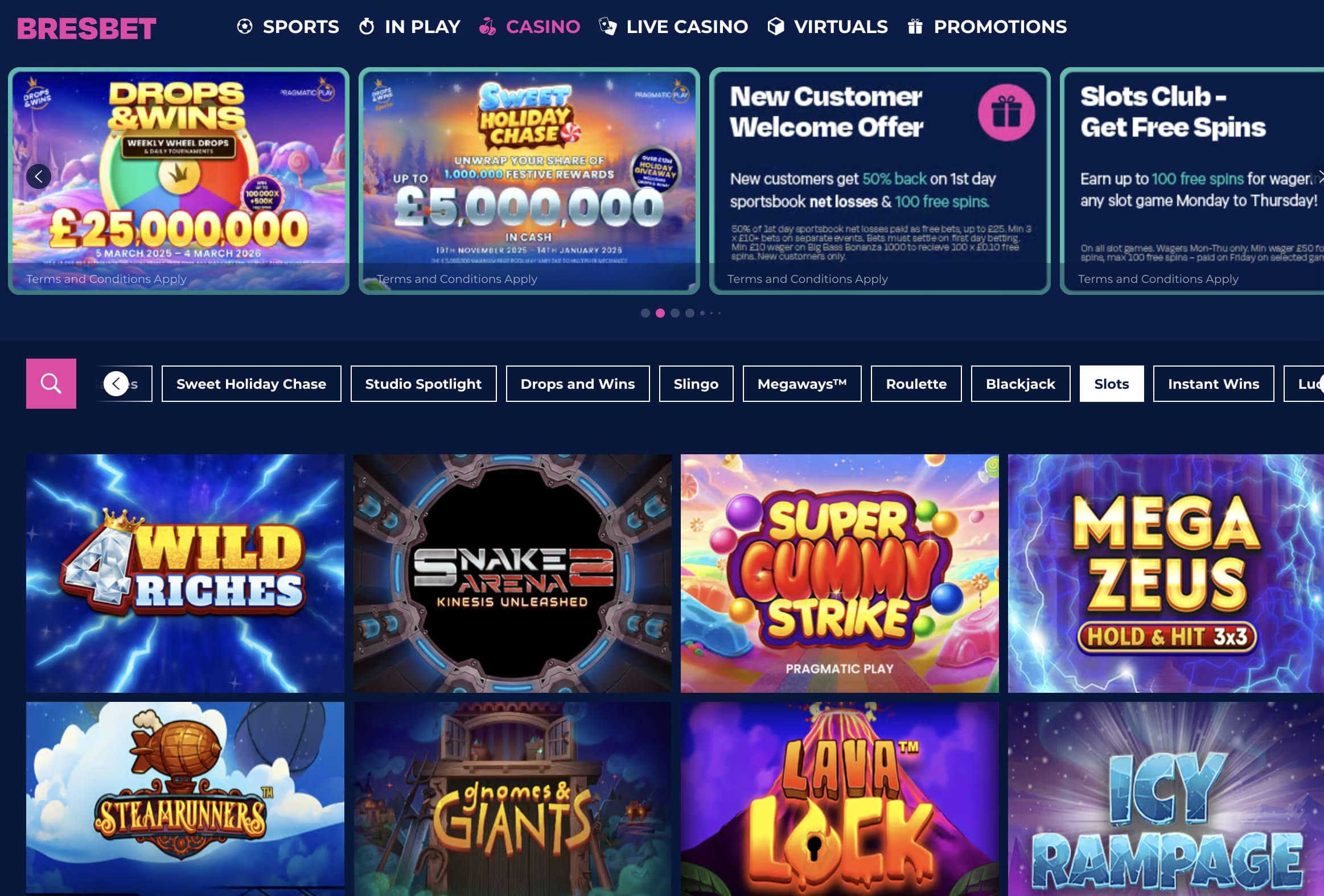 Bresbet screenshot 2