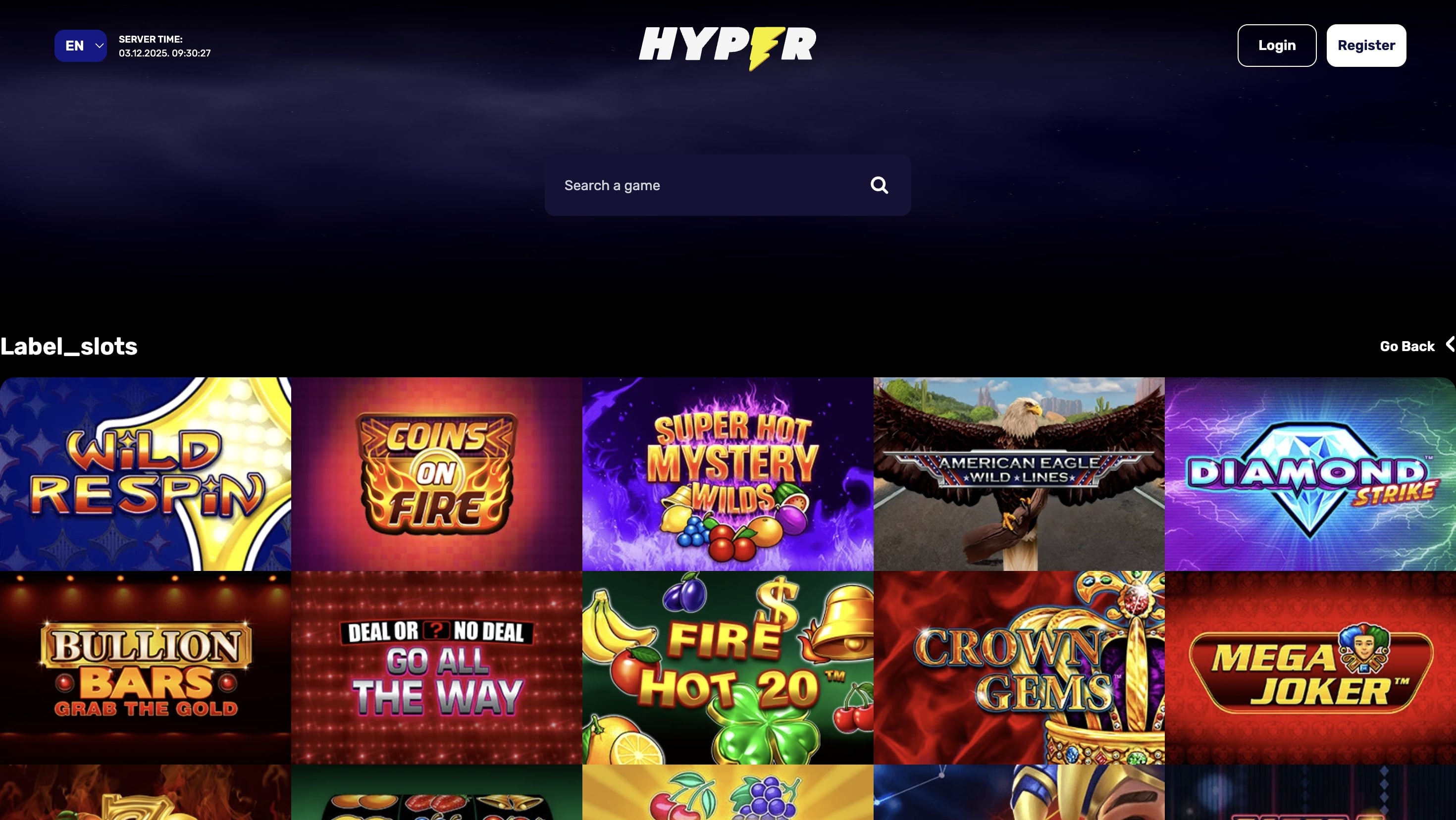 Hyper Casino screenshot 2