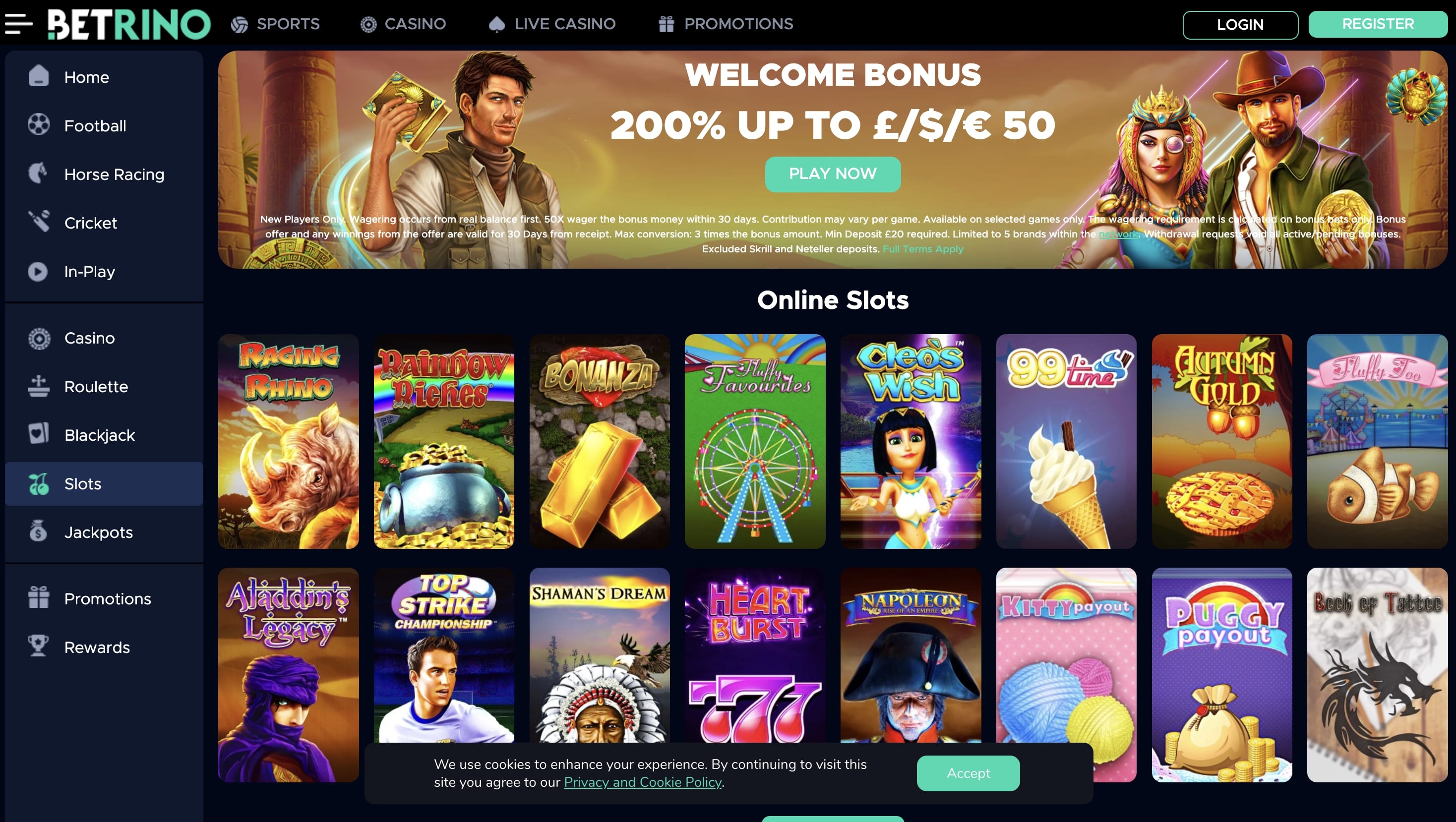 Betrino screenshot 2