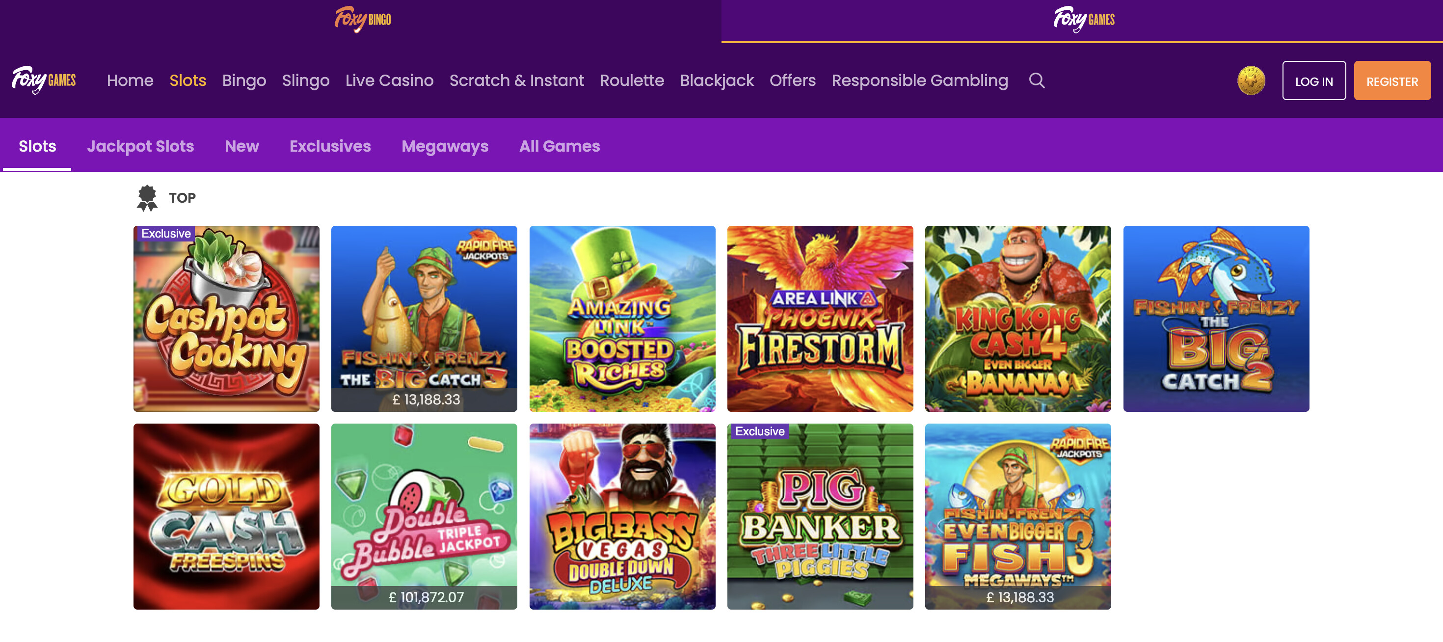 Foxy Bingo screenshot 2