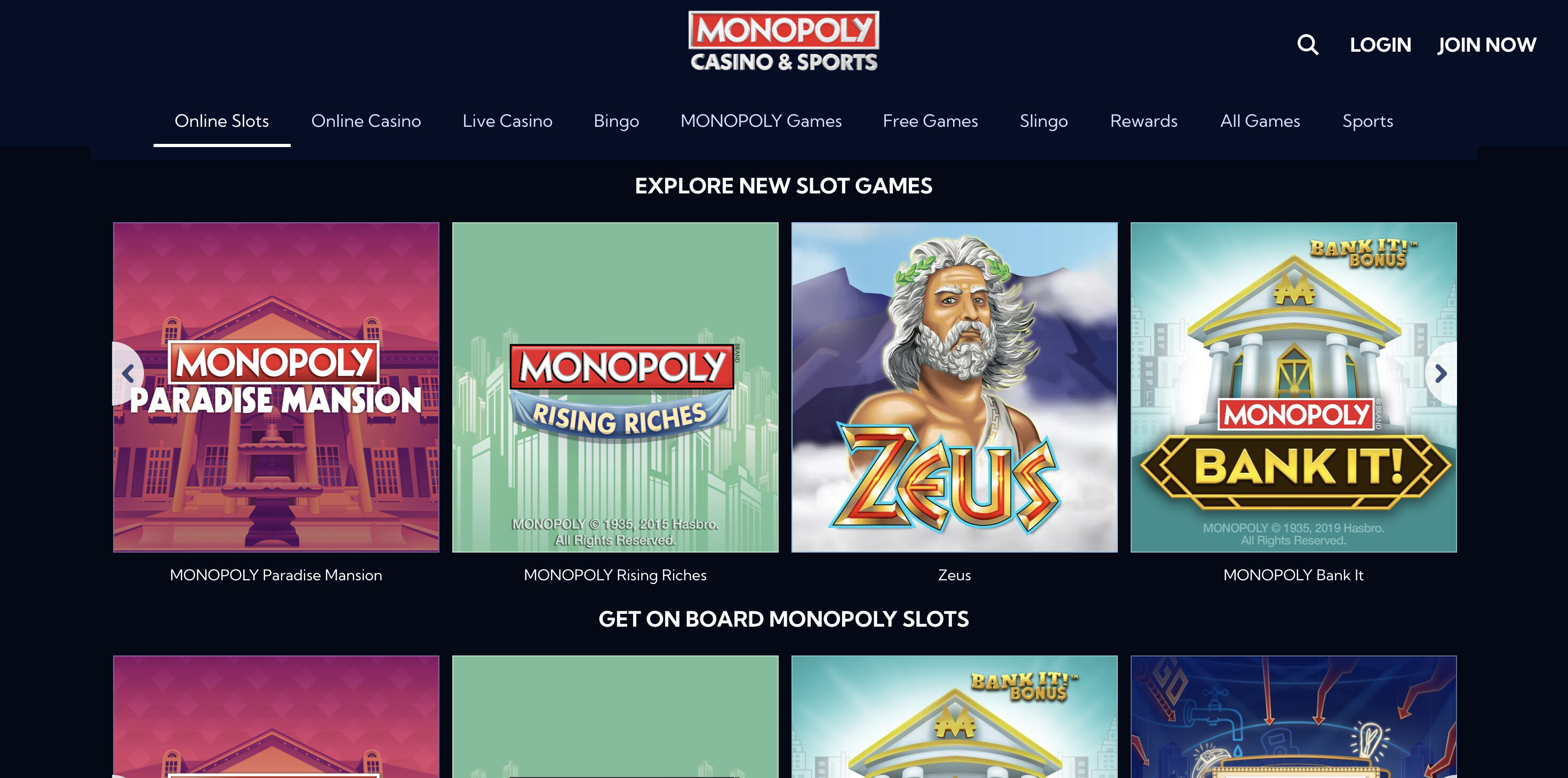 Monopoly Casino screenshot 2