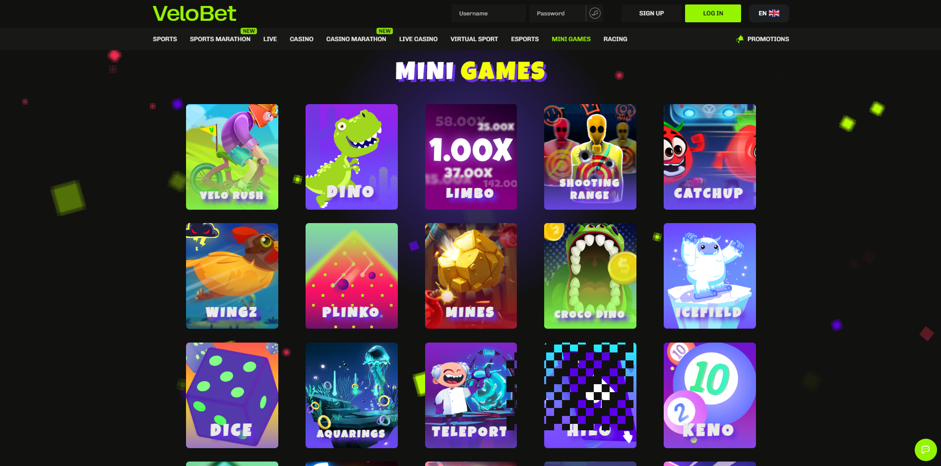 Velobet screenshot 2