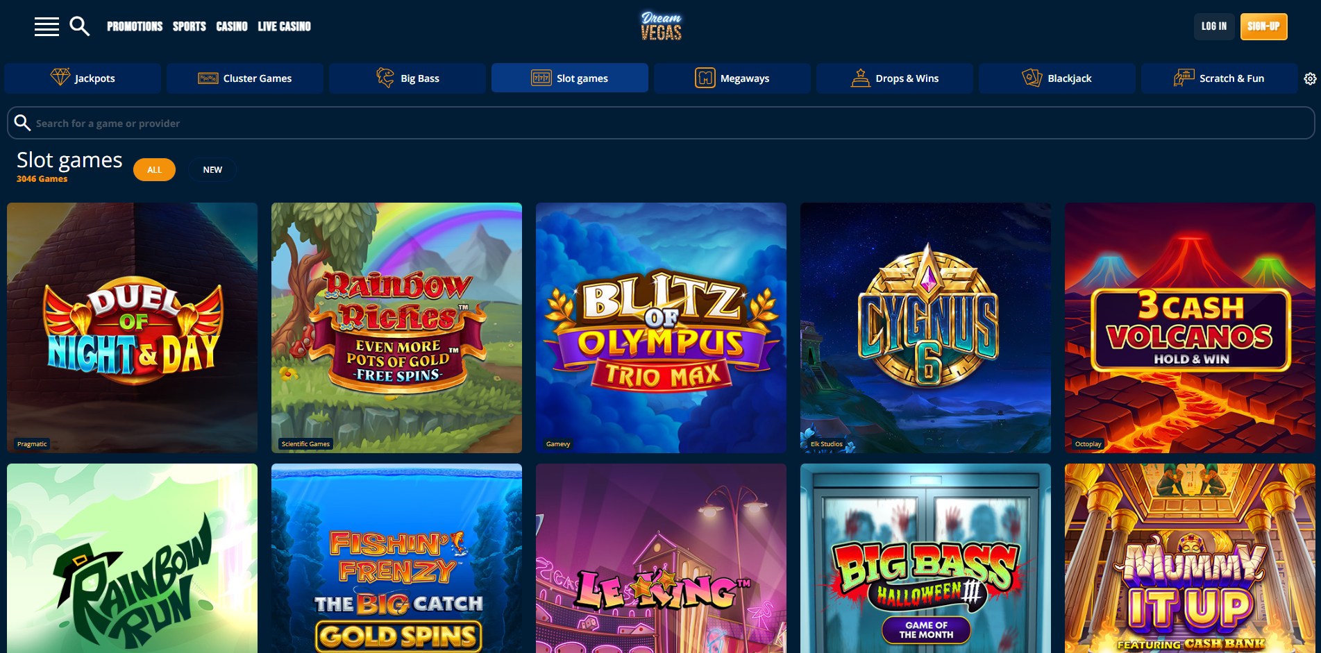 Dream Vegas screenshot 2