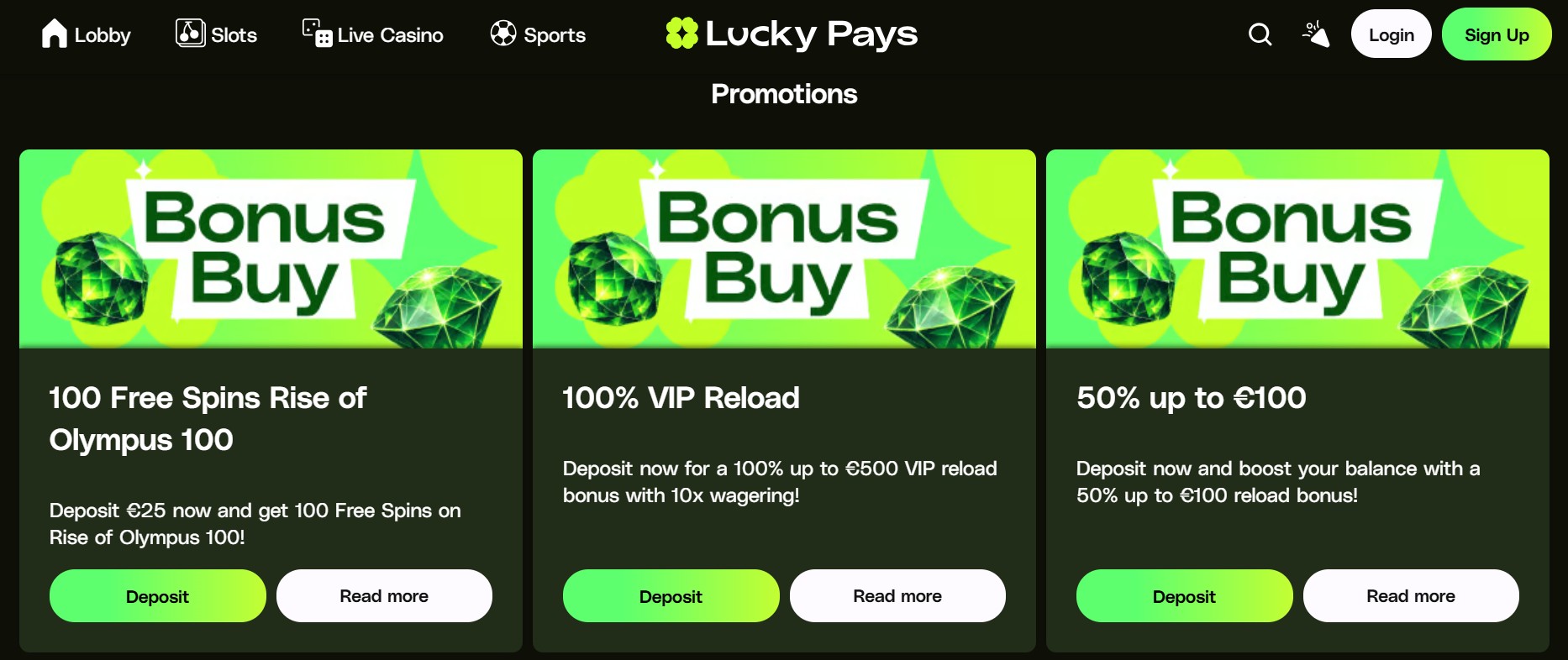 Lucky Pays screenshot 2