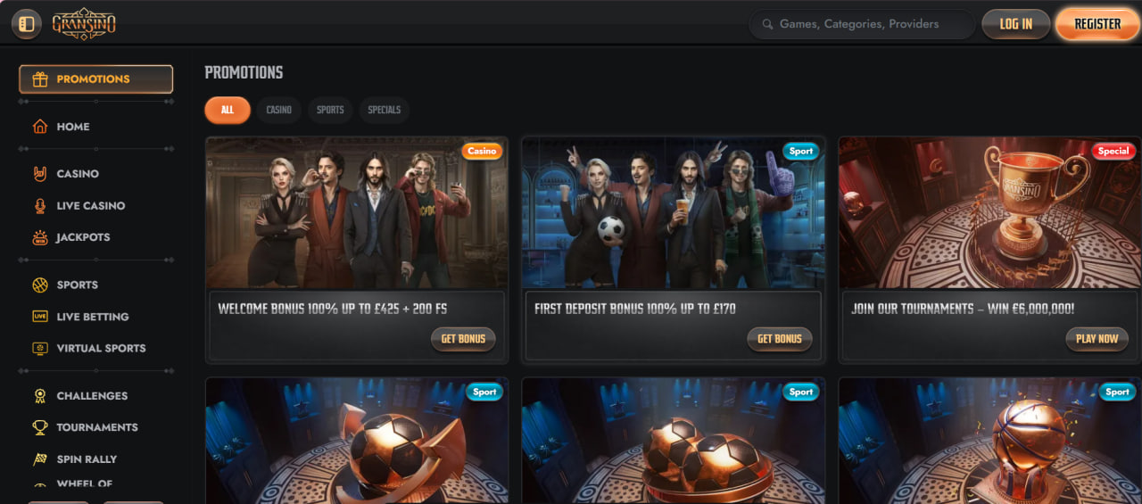 Gransino screenshot 2