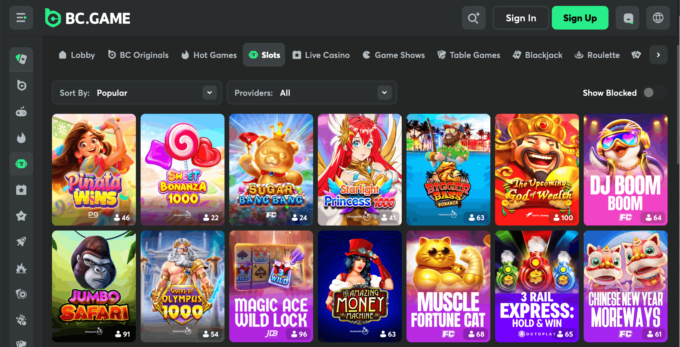 BC.Game screenshot 2