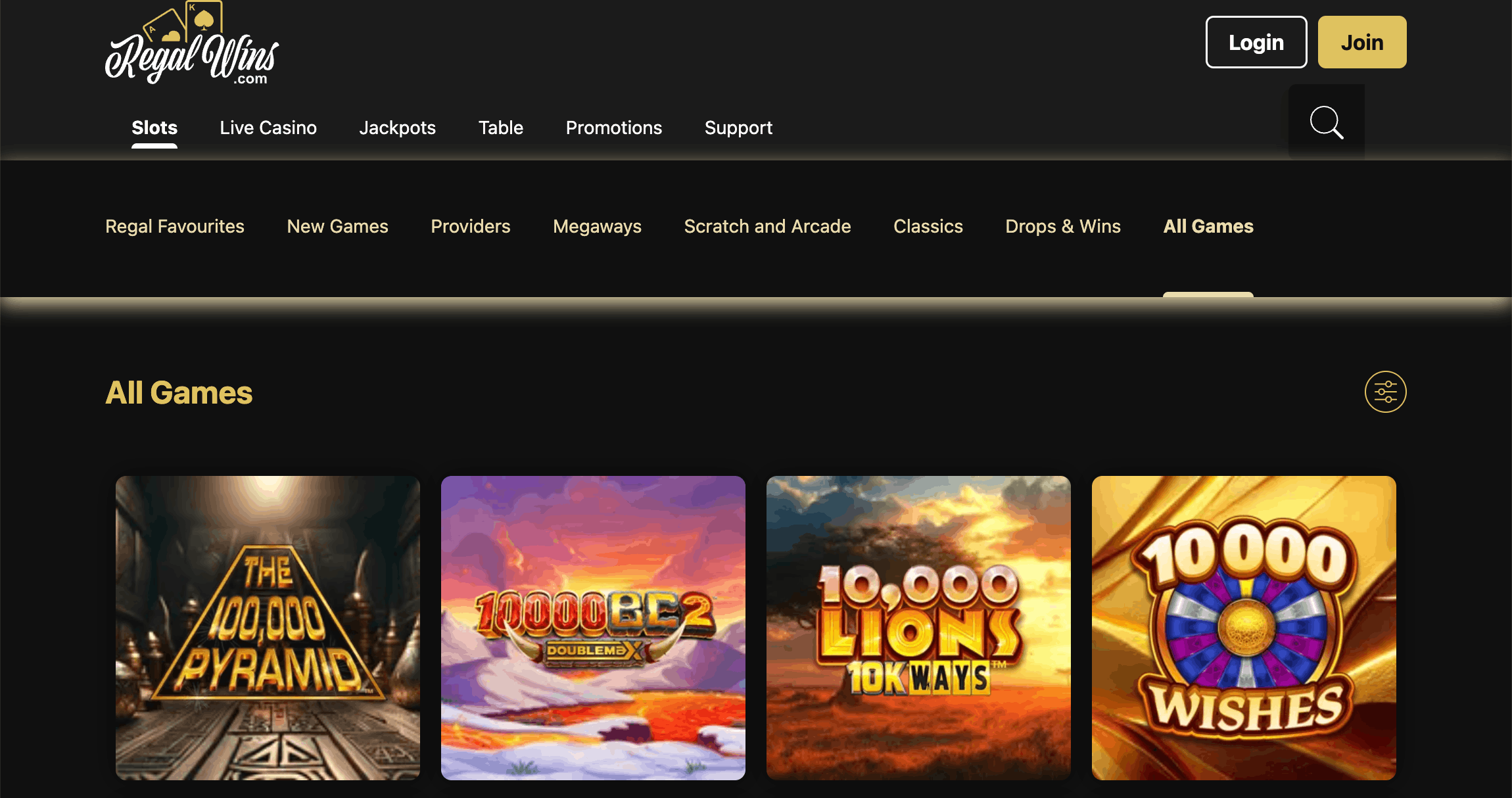 Regal Wins screenshot 2