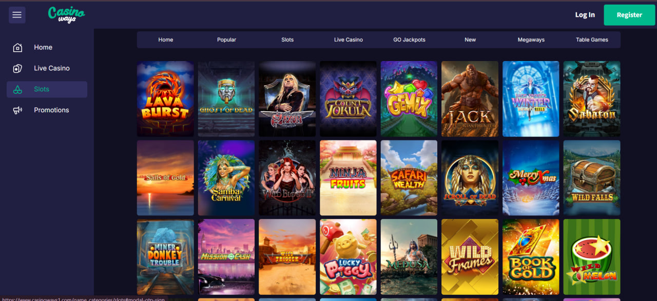 CasinoWays screenshot 2