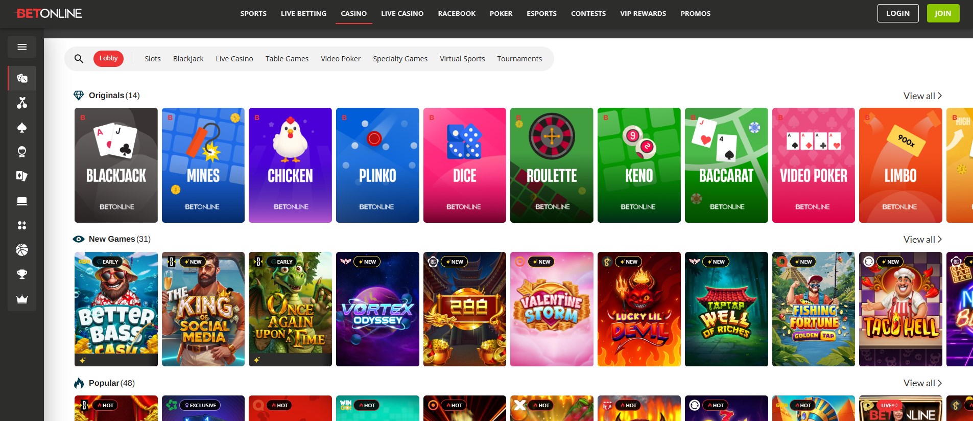 BetOnline screenshot 2