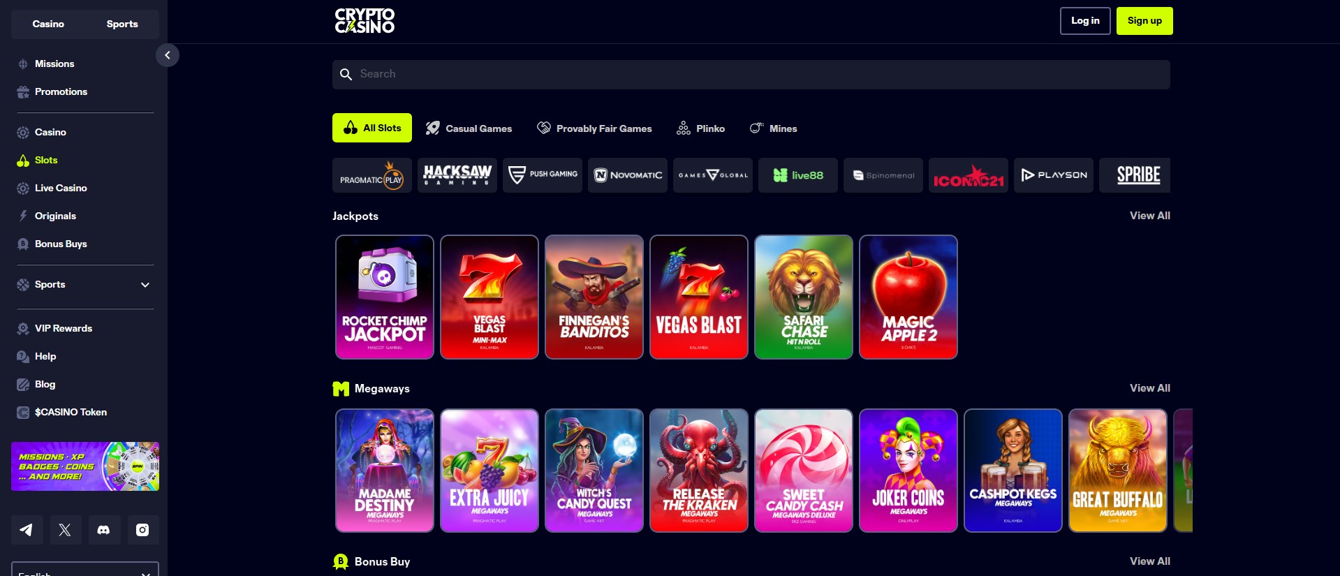 Crypto Casino screenshot 2