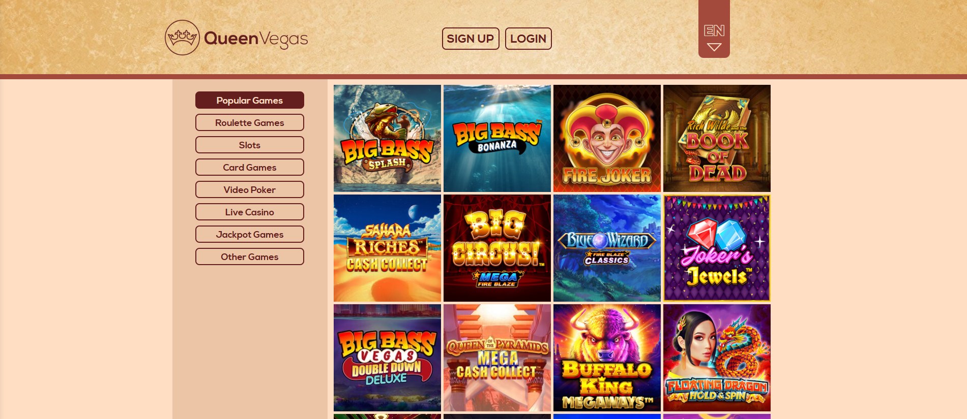 Queen Vegas screenshot 2