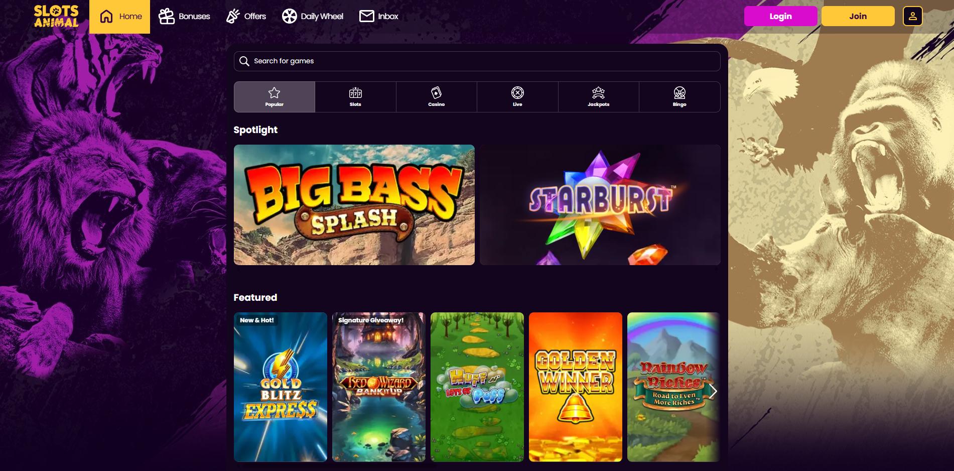 Slots Animal screenshot 2