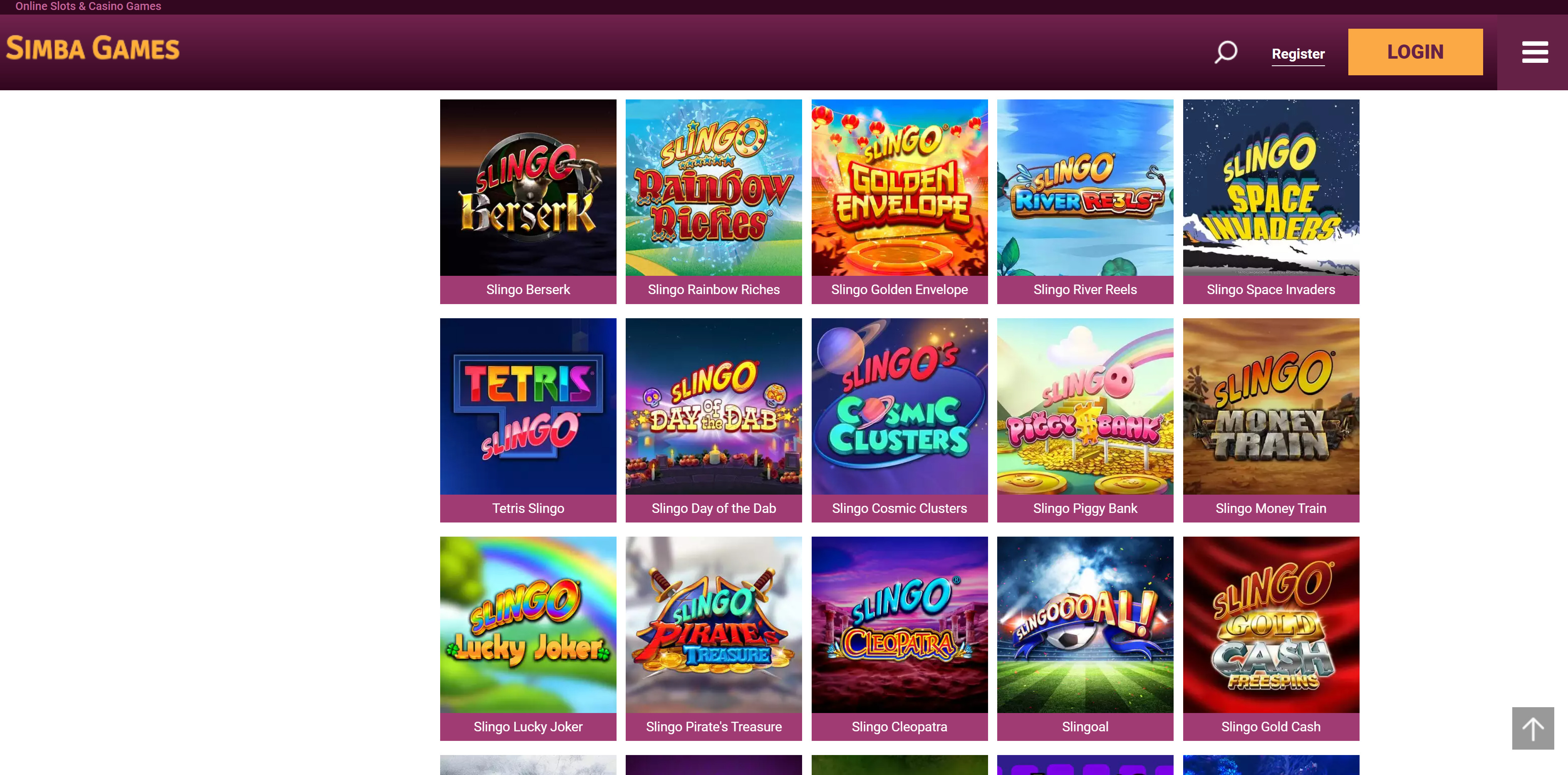 Simba Games screenshot 2