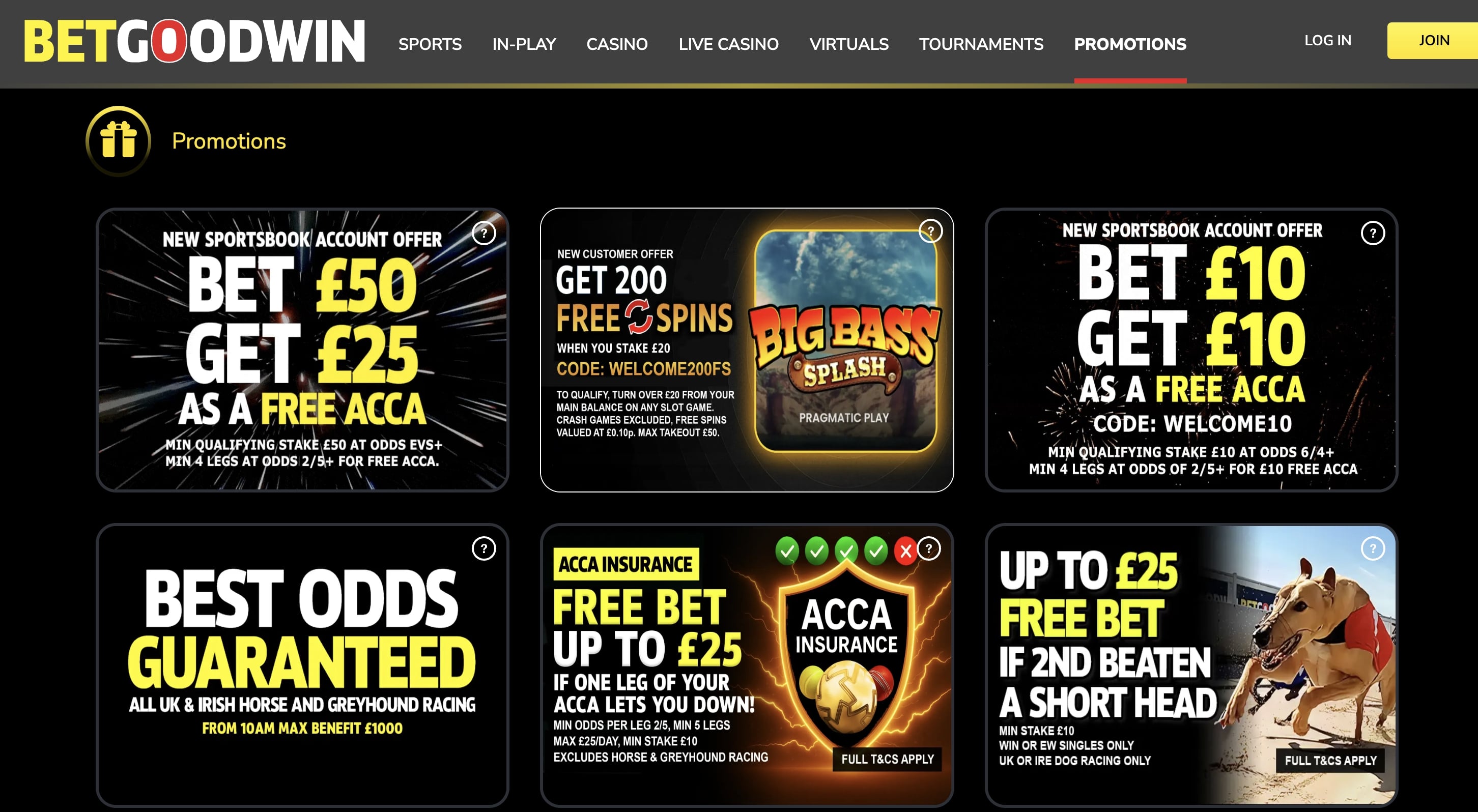 BetGoodwin screenshot 3