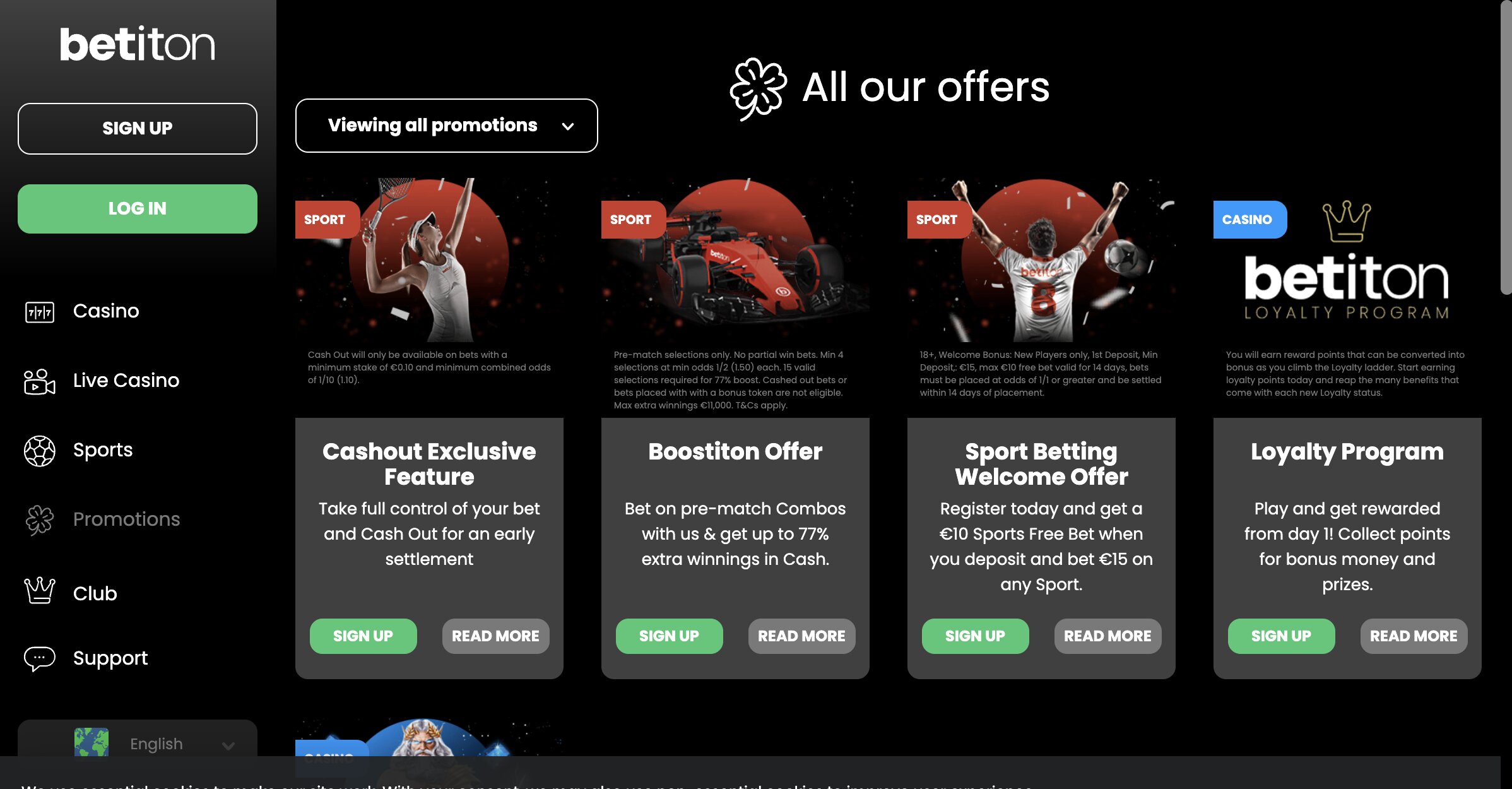 Betiton screenshot 3