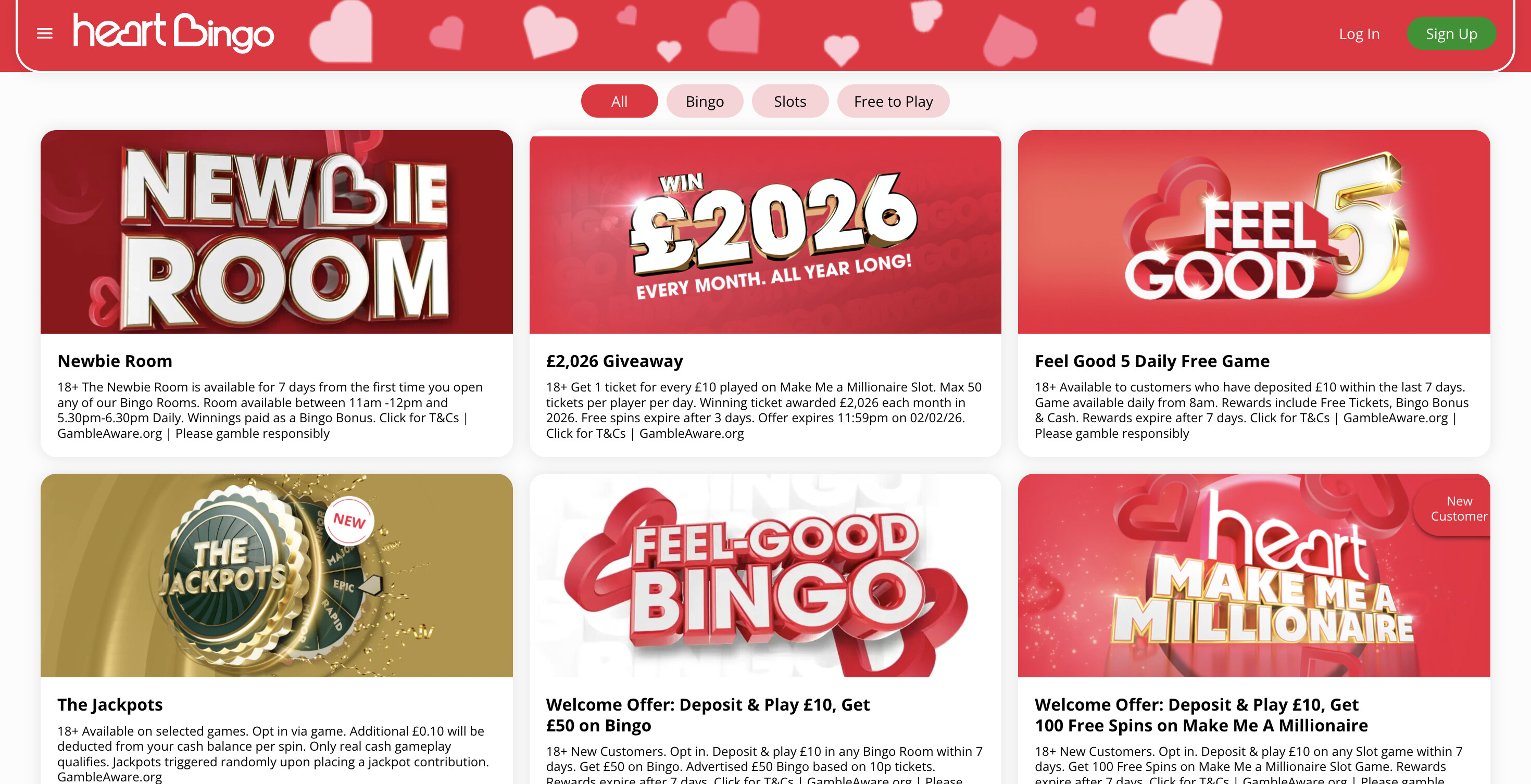 Heart Bingo screenshot 3