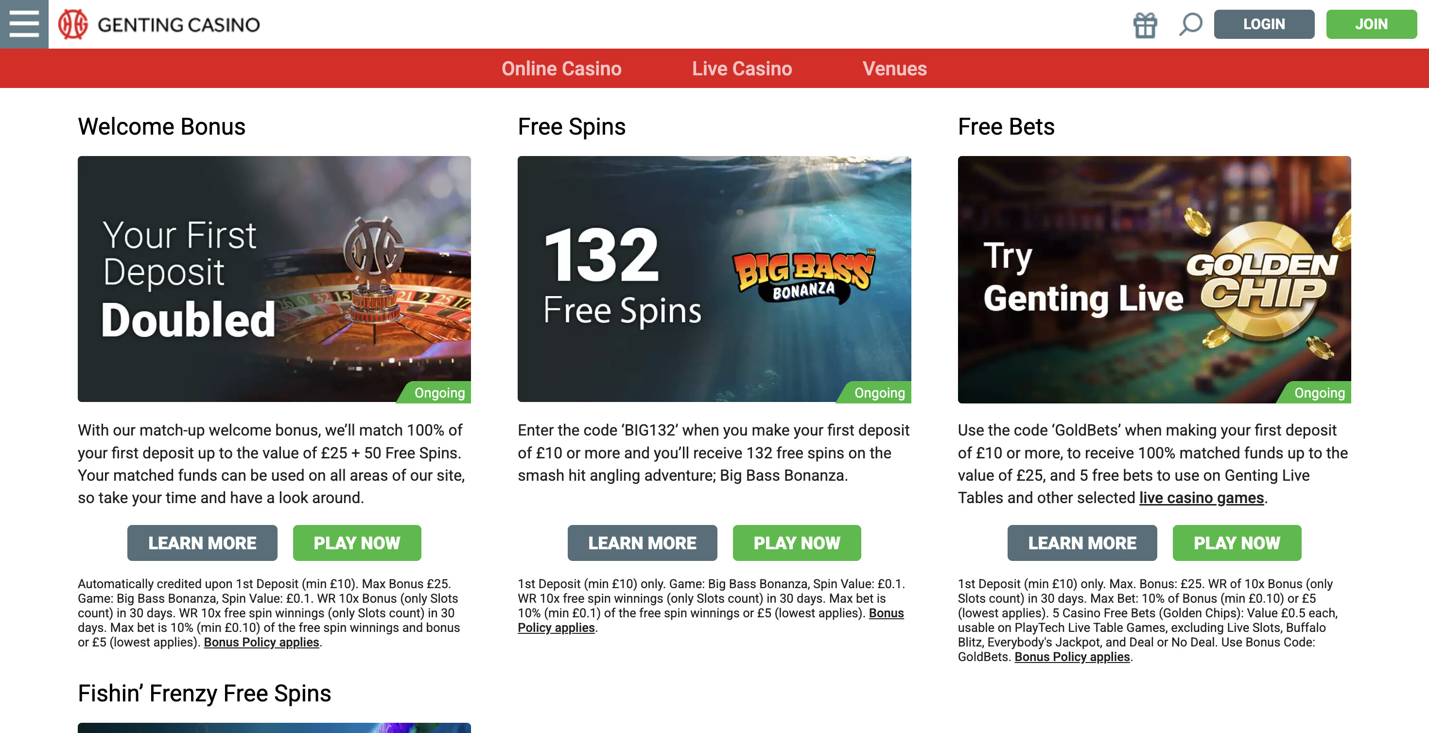 Genting Casino screenshot 3