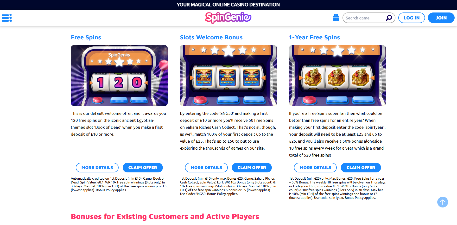 SpinGenie screenshot 3