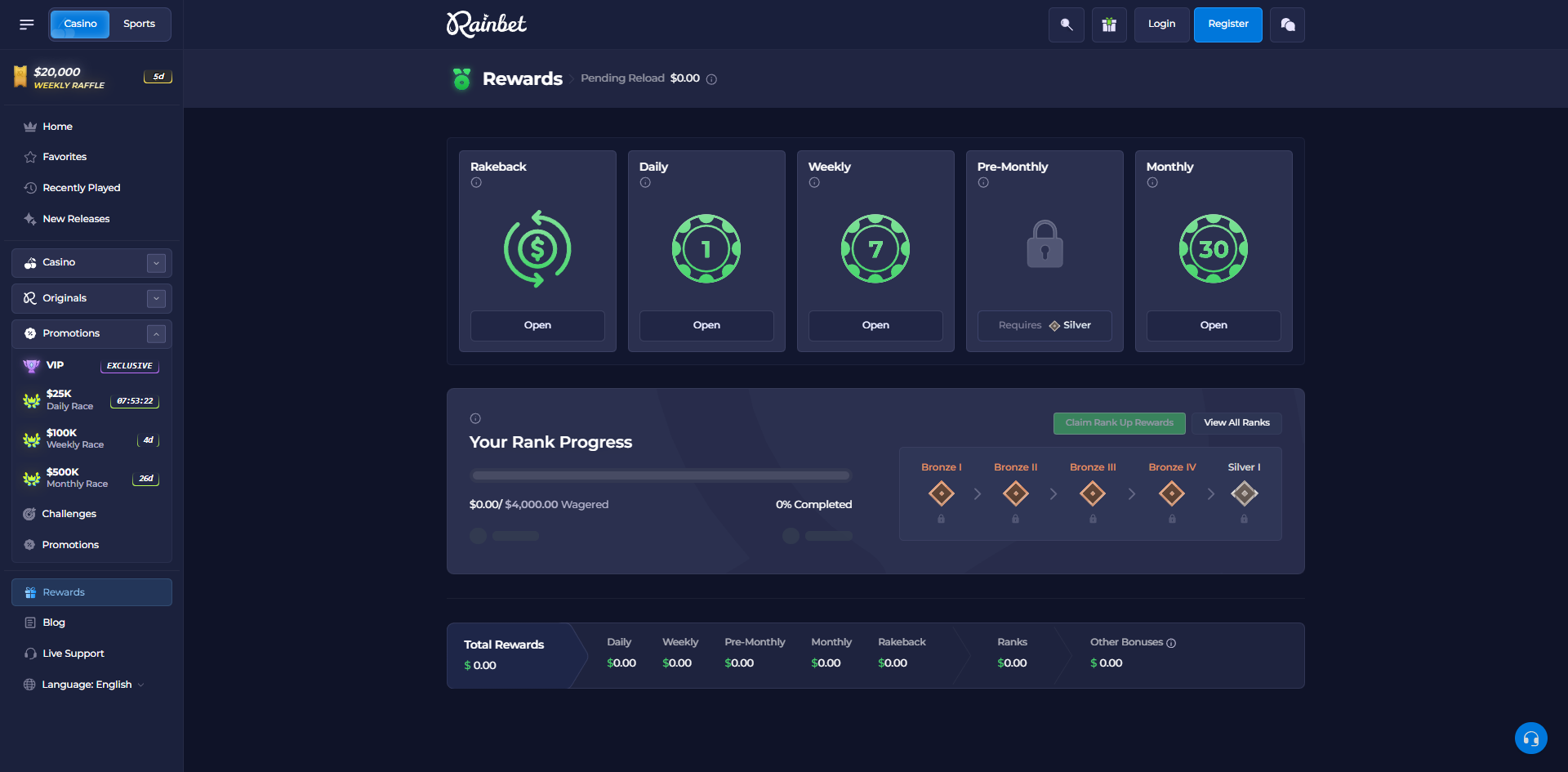 Rainbet screenshot 3