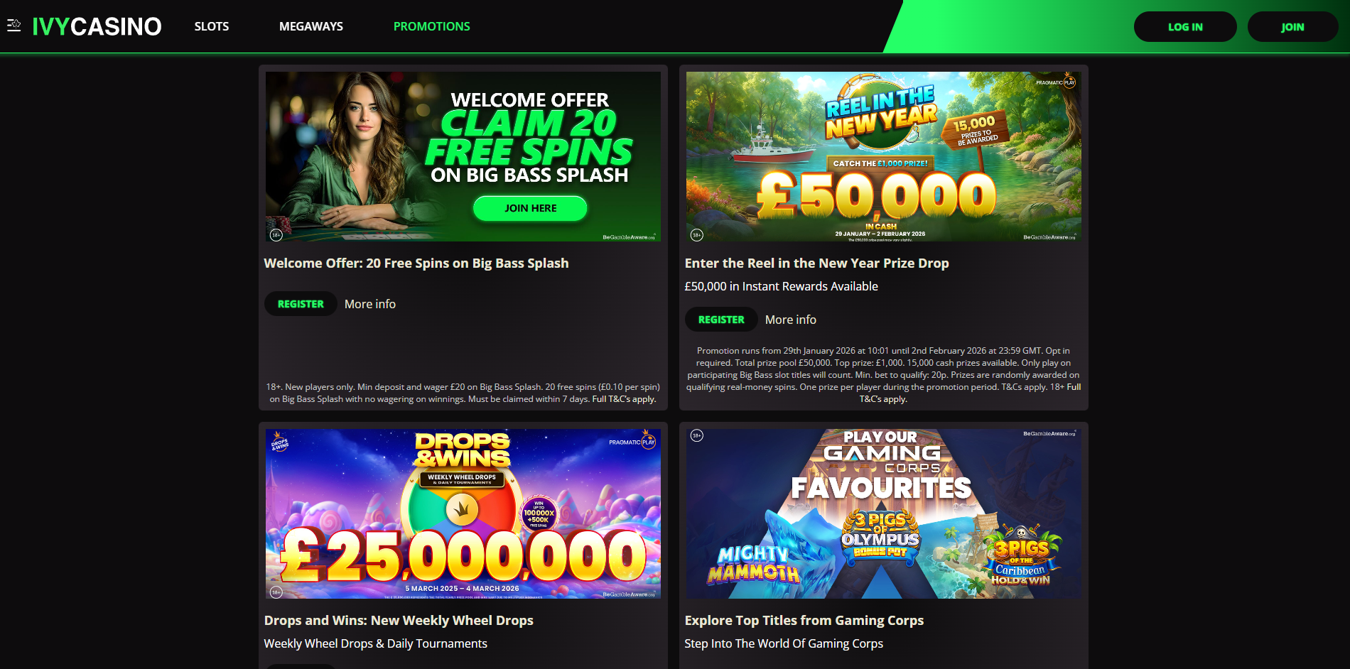 Ivy Casino screenshot 3