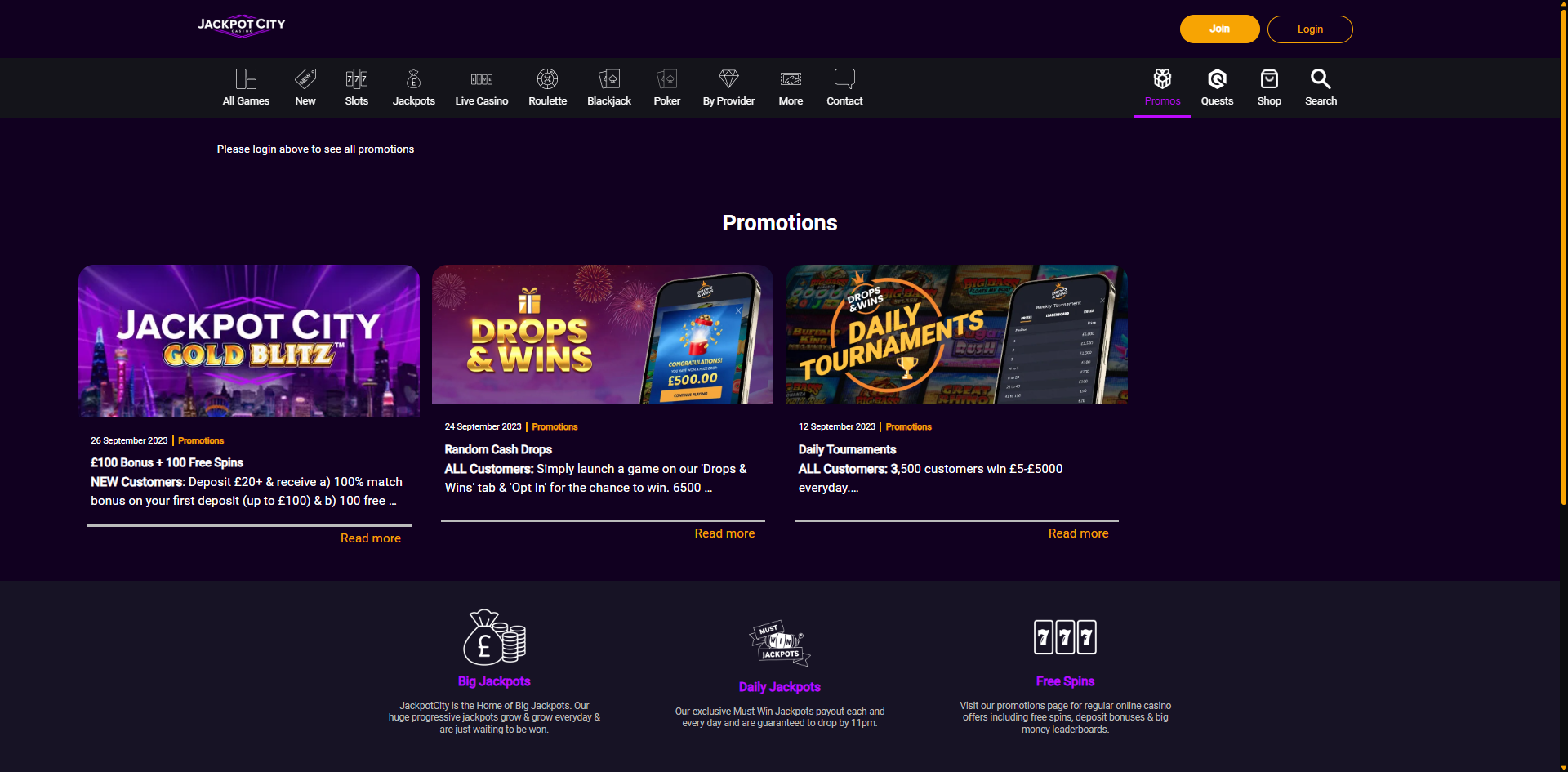 JackpotCity screenshot 3