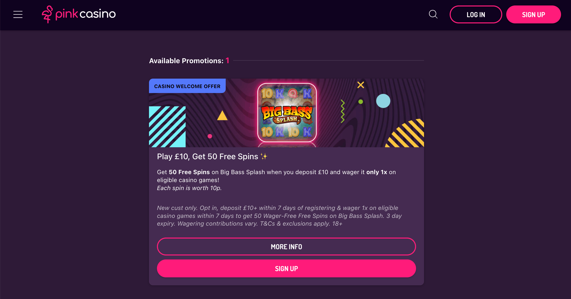 Pink Casino screenshot 3