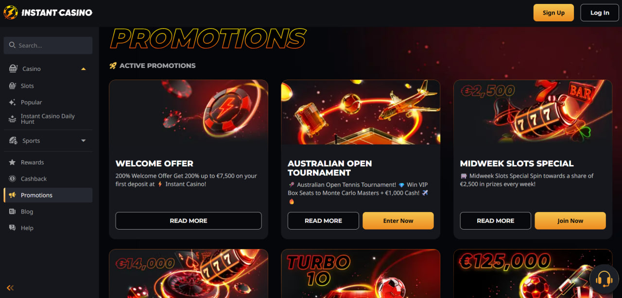 Instant Casino screenshot 3