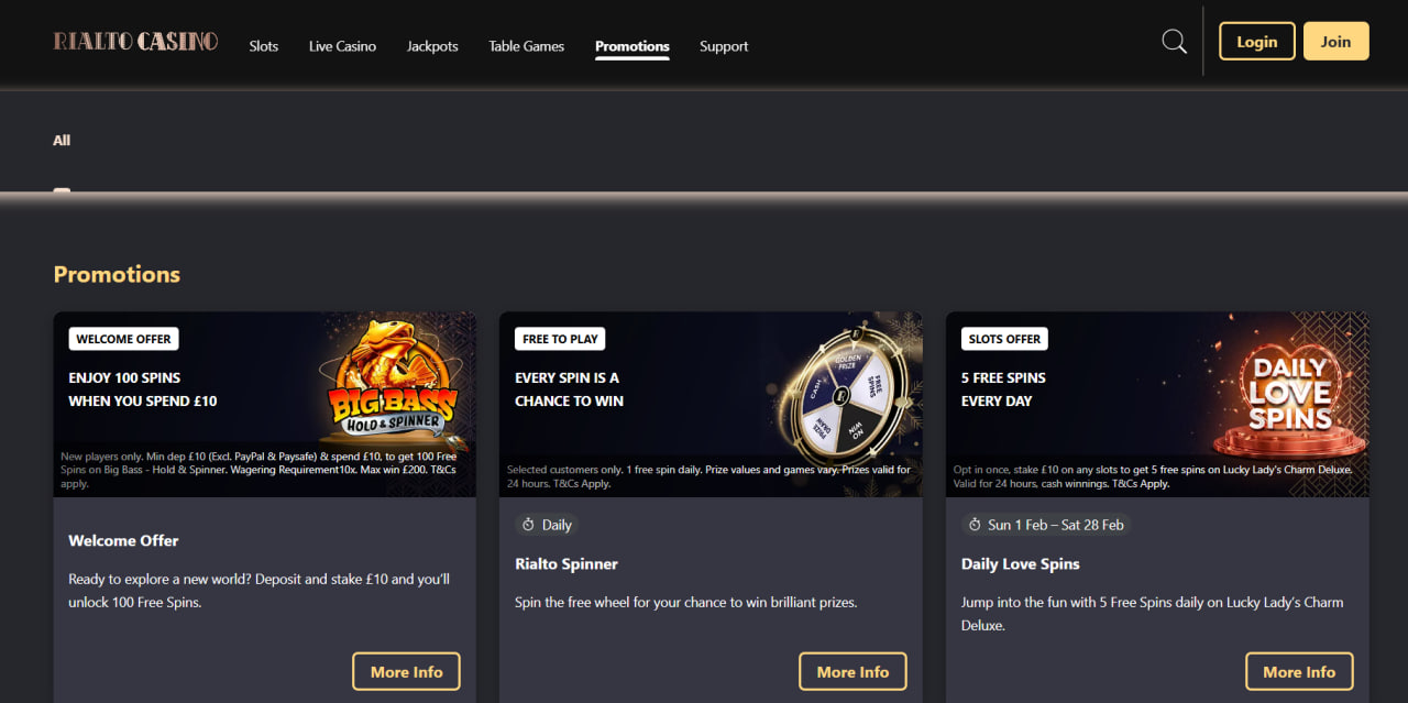 Rialto Casino screenshot 3